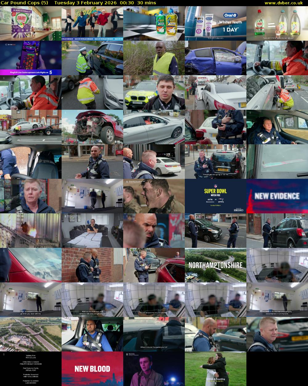 Car Pound Cops (5) Tuesday 3 February 2026 00:30 - 01:00
