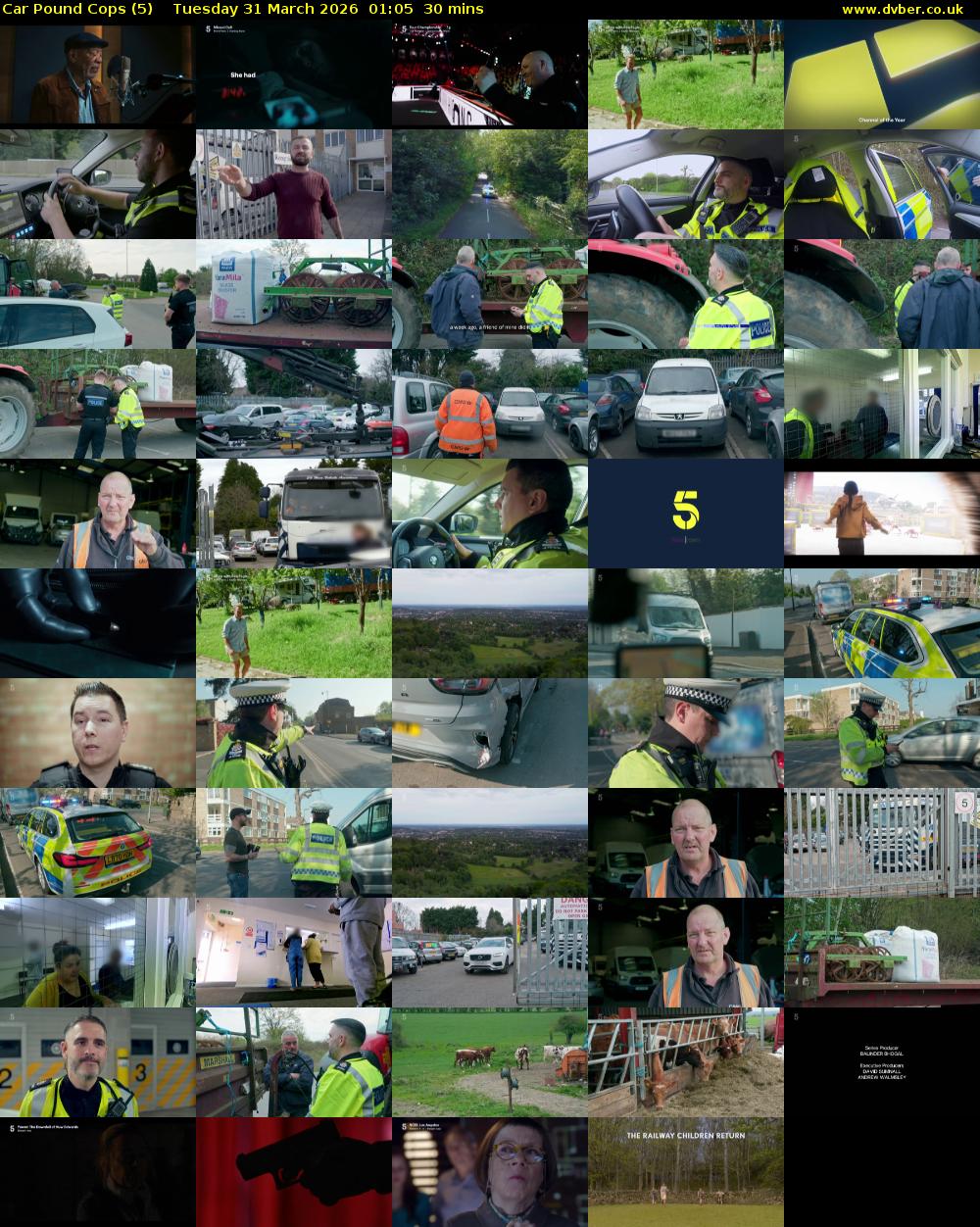 Car Pound Cops (5) Tuesday 31 March 2026 01:05 - 01:35