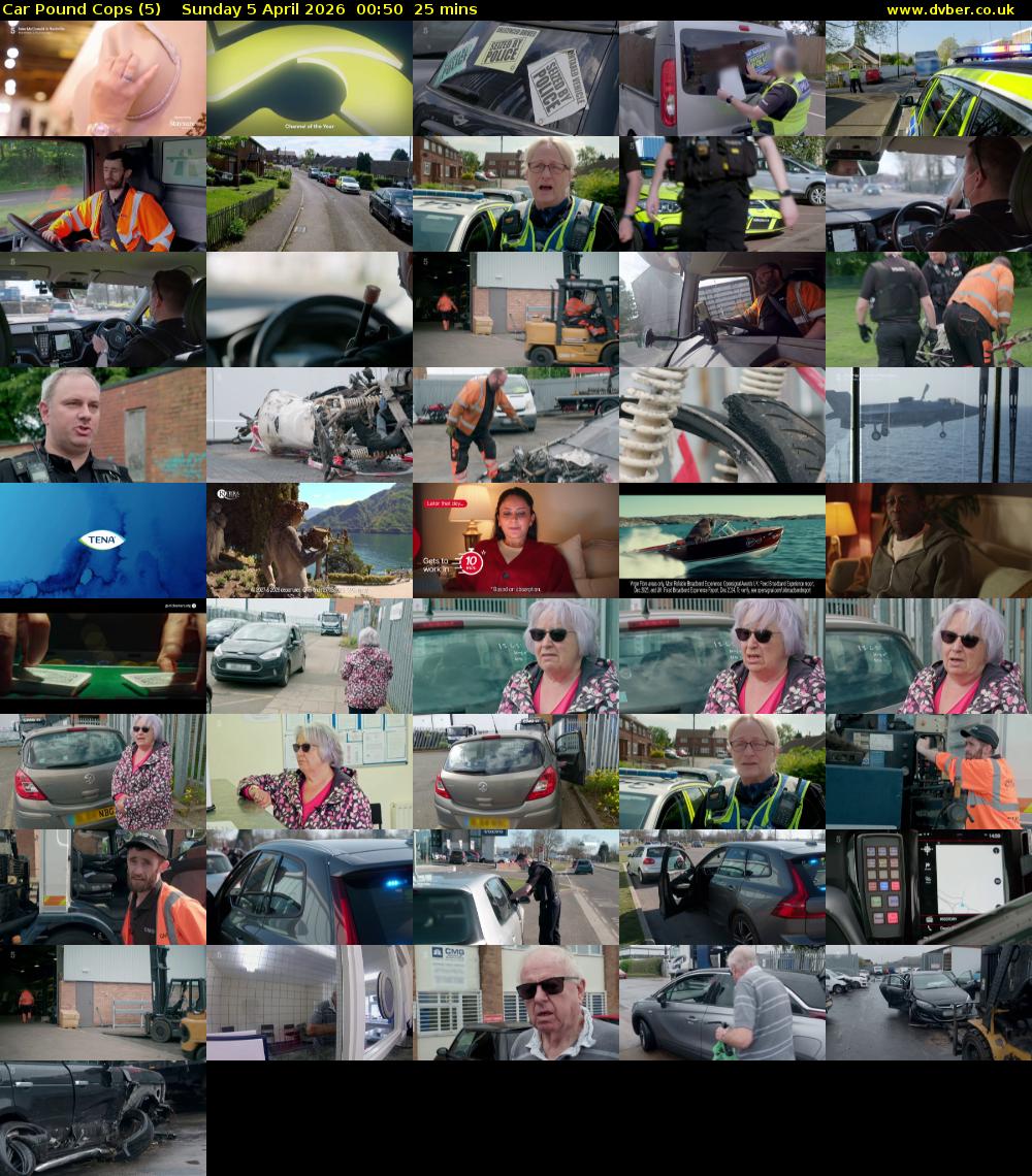Car Pound Cops (5) Sunday 5 April 2026 00:50 - 01:15