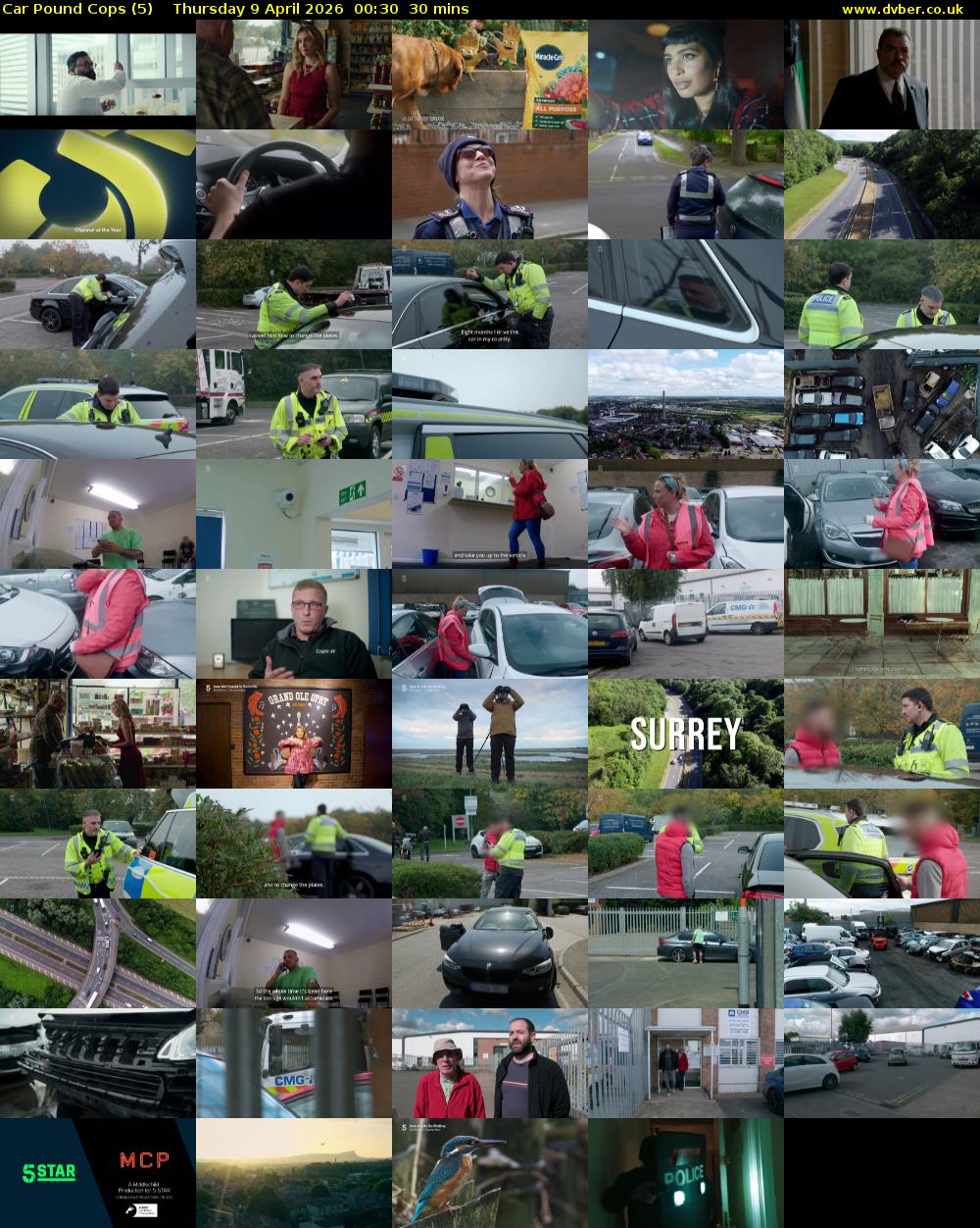 Car Pound Cops (5) Thursday 9 April 2026 00:30 - 01:00