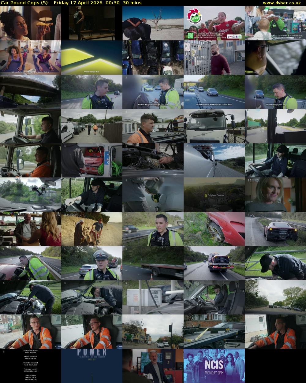 Car Pound Cops (5) Friday 17 April 2026 00:30 - 01:00