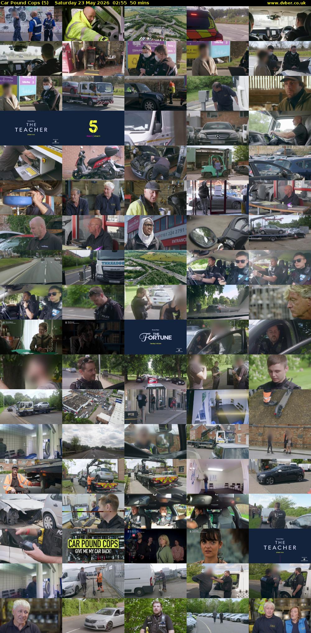 Car Pound Cops (5) Saturday 23 May 2026 02:55 - 03:45