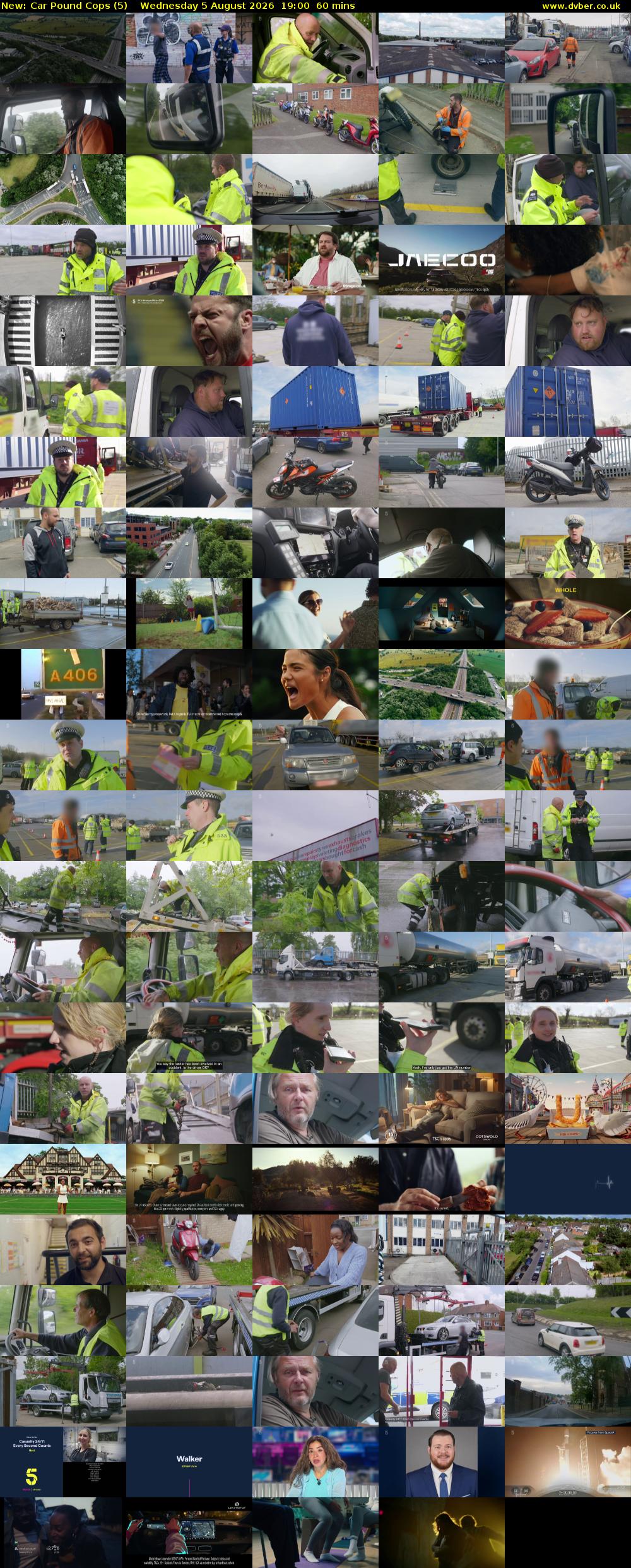 Car Pound Cops (5) Wednesday 5 August 2026 19:00 - 20:00