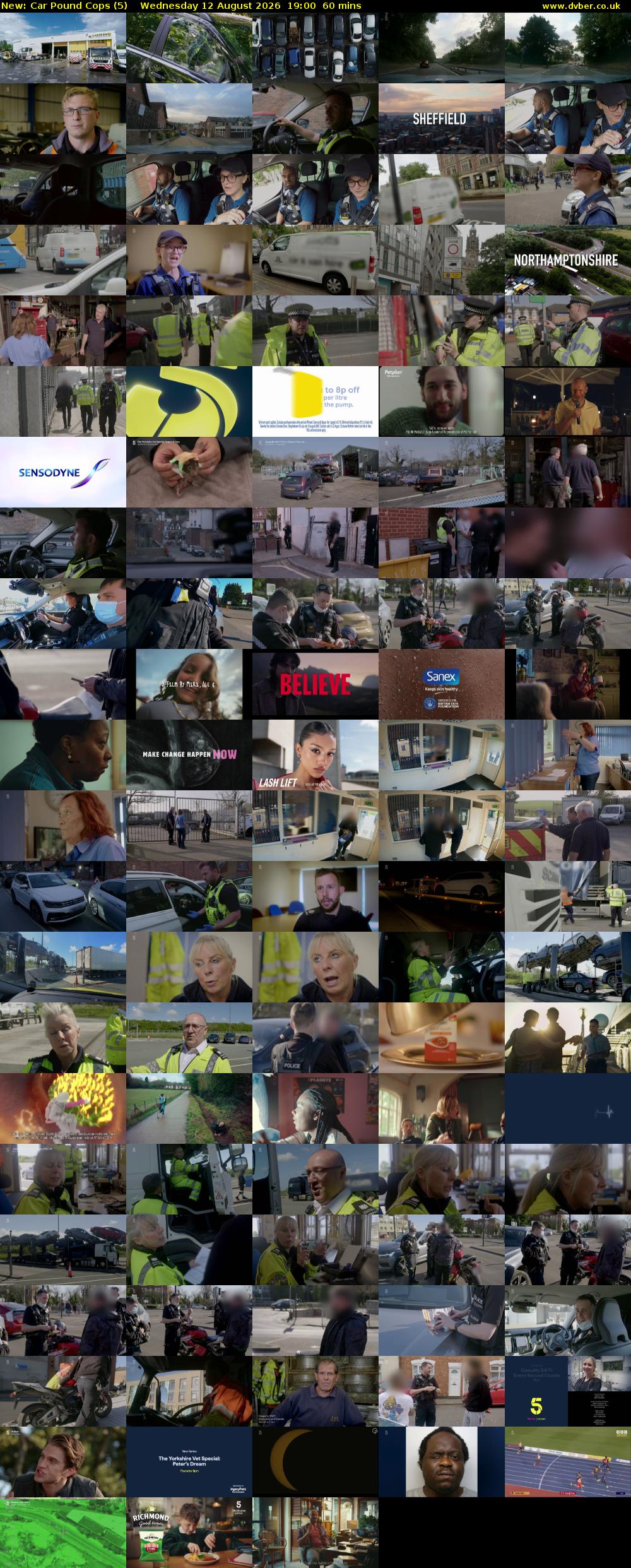 Car Pound Cops (5) Wednesday 12 August 2026 19:00 - 20:00