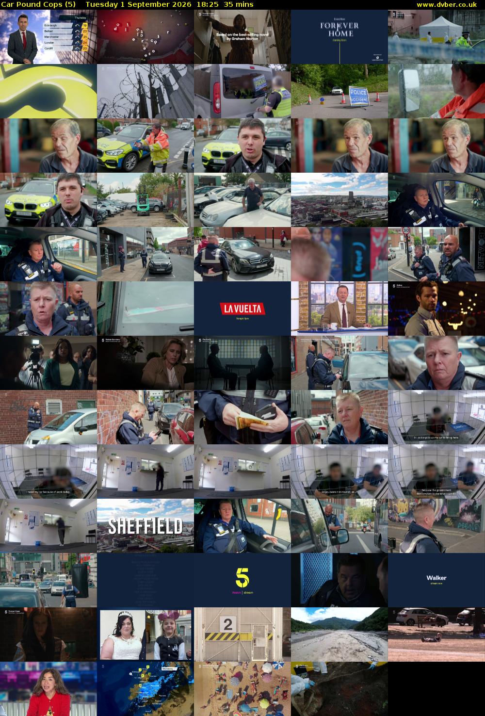 Car Pound Cops (5) Tuesday 1 September 2026 18:25 - 19:00
