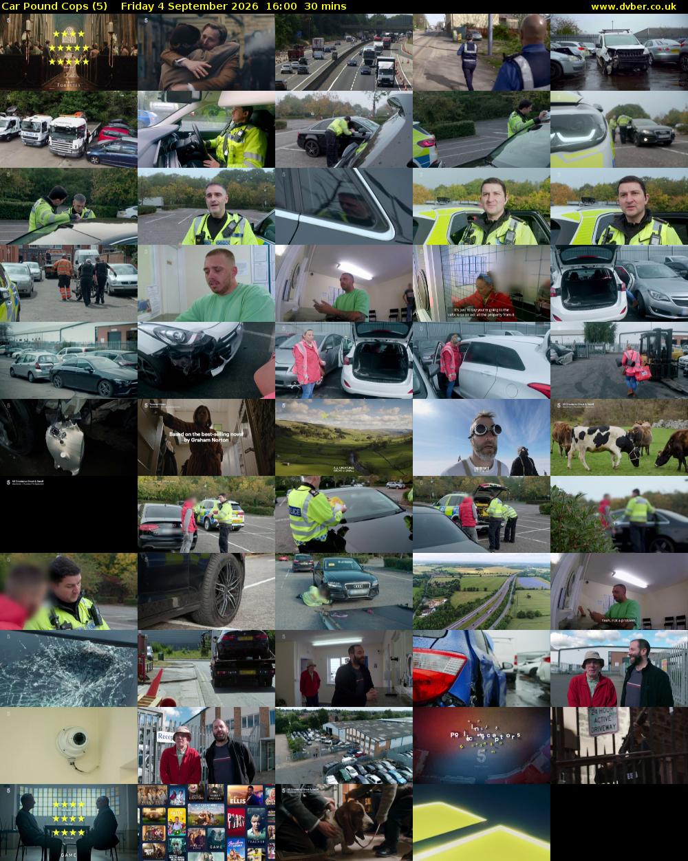 Car Pound Cops (5) Friday 4 September 2026 16:00 - 16:30