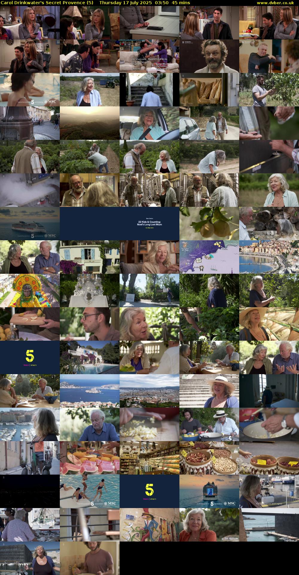 Carol Drinkwater's Secret Provence (5) Thursday 17 July 2025 03:50 - 04:35
