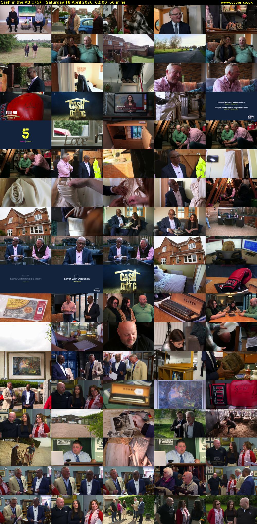 Cash in the Attic (5) Saturday 18 April 2026 02:00 - 02:50