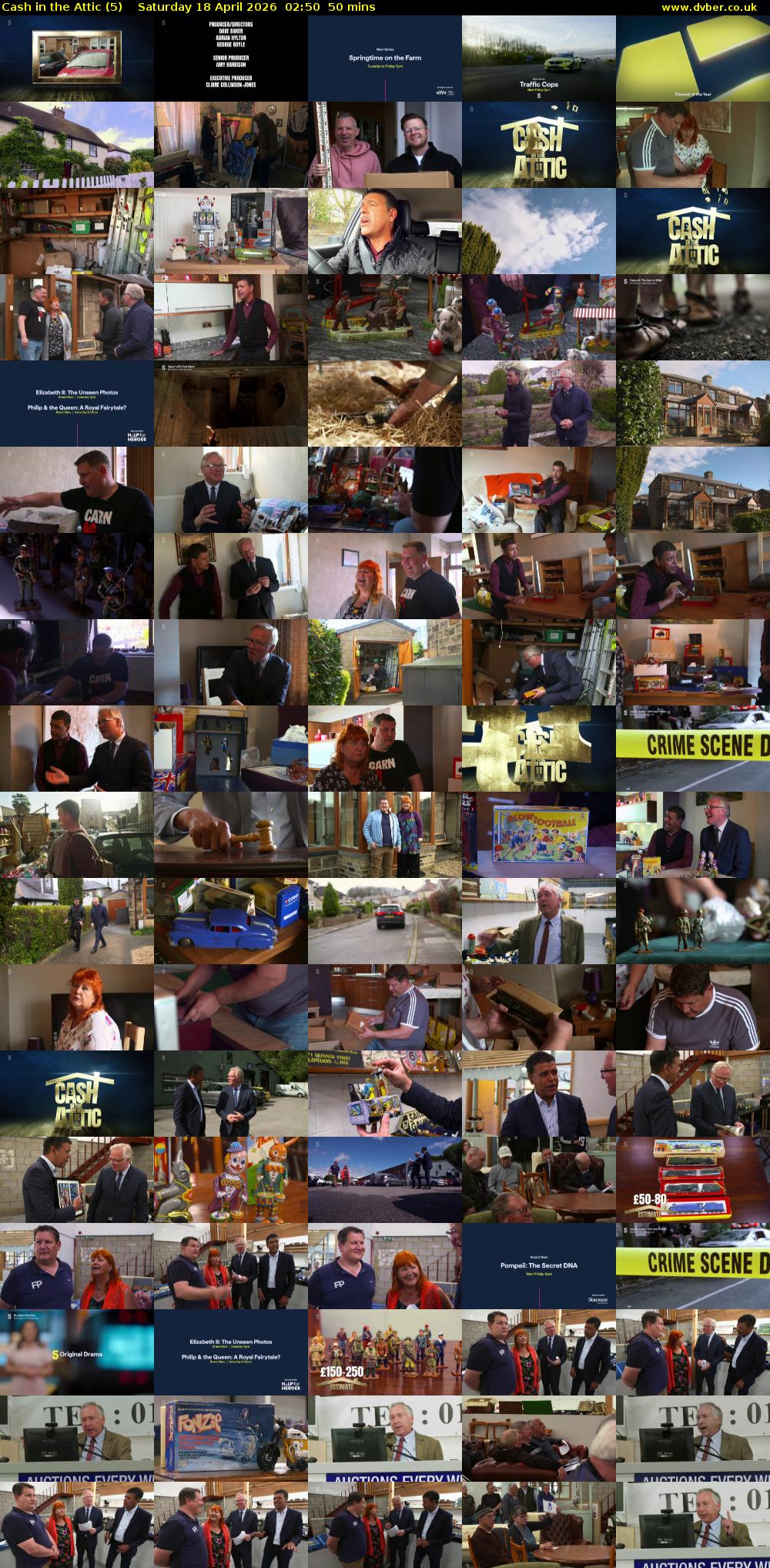 Cash in the Attic (5) Saturday 18 April 2026 02:50 - 03:40