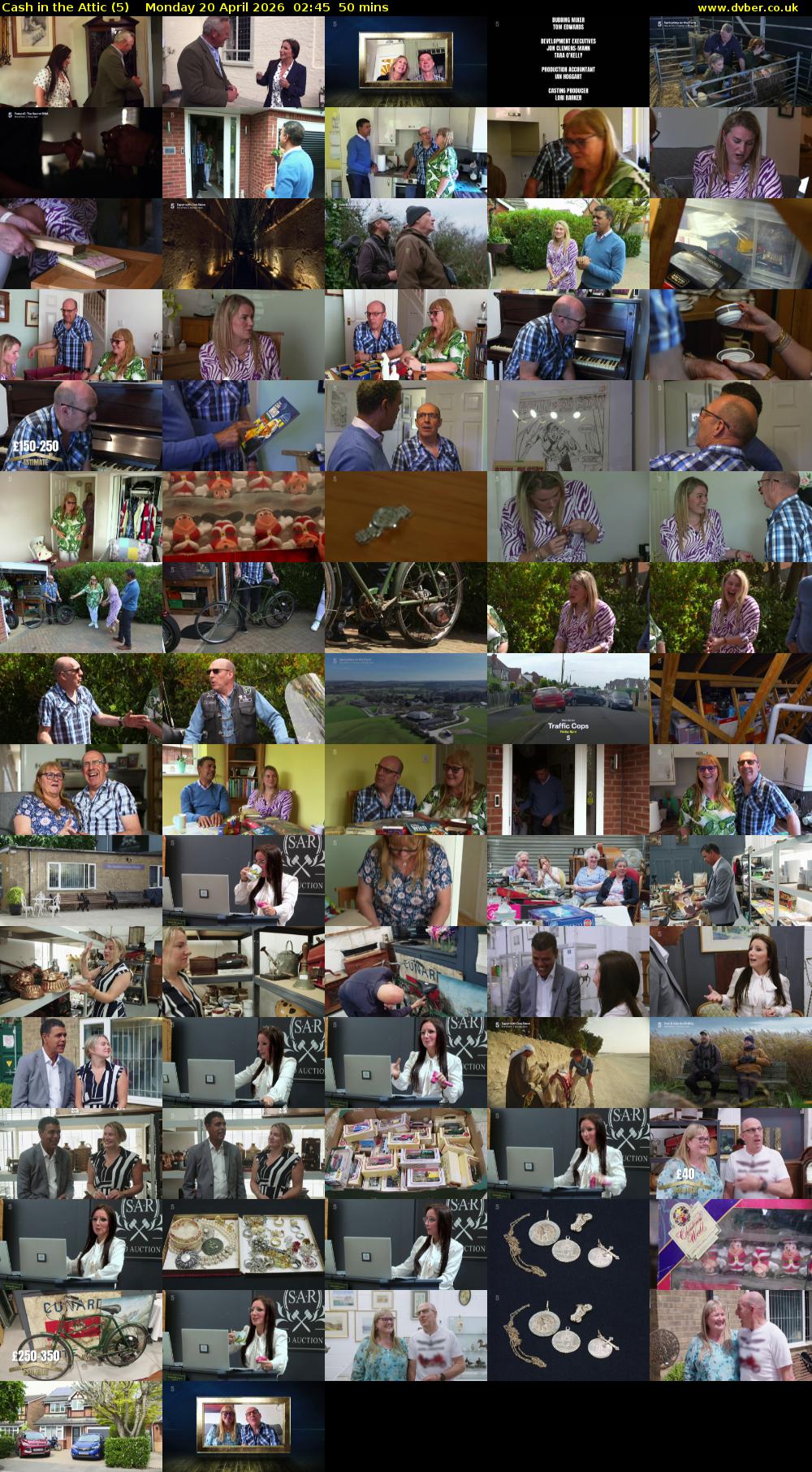 Cash in the Attic (5) Monday 20 April 2026 02:45 - 03:35