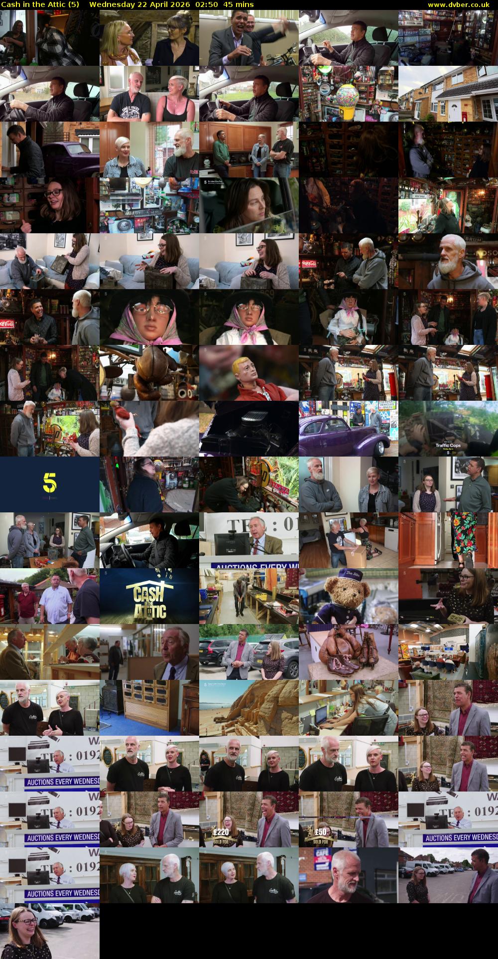 Cash in the Attic (5) Wednesday 22 April 2026 02:50 - 03:35