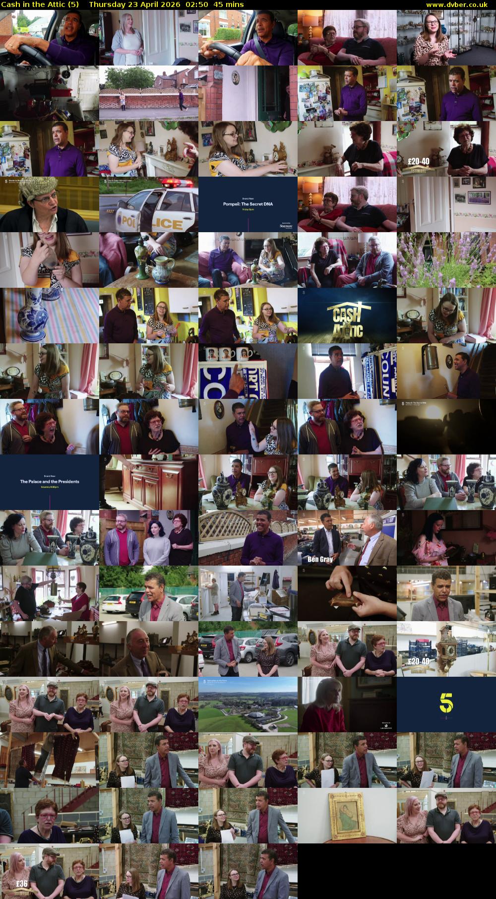 Cash in the Attic (5) Thursday 23 April 2026 02:50 - 03:35