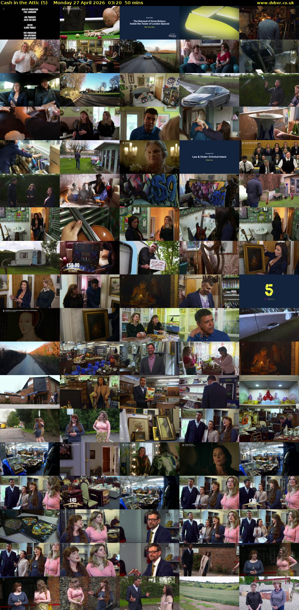 Cash in the Attic (5) Monday 27 April 2026 03:20 - 04:10