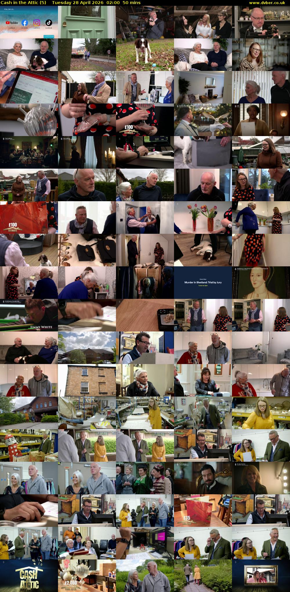 Cash in the Attic (5) Tuesday 28 April 2026 02:00 - 02:50
