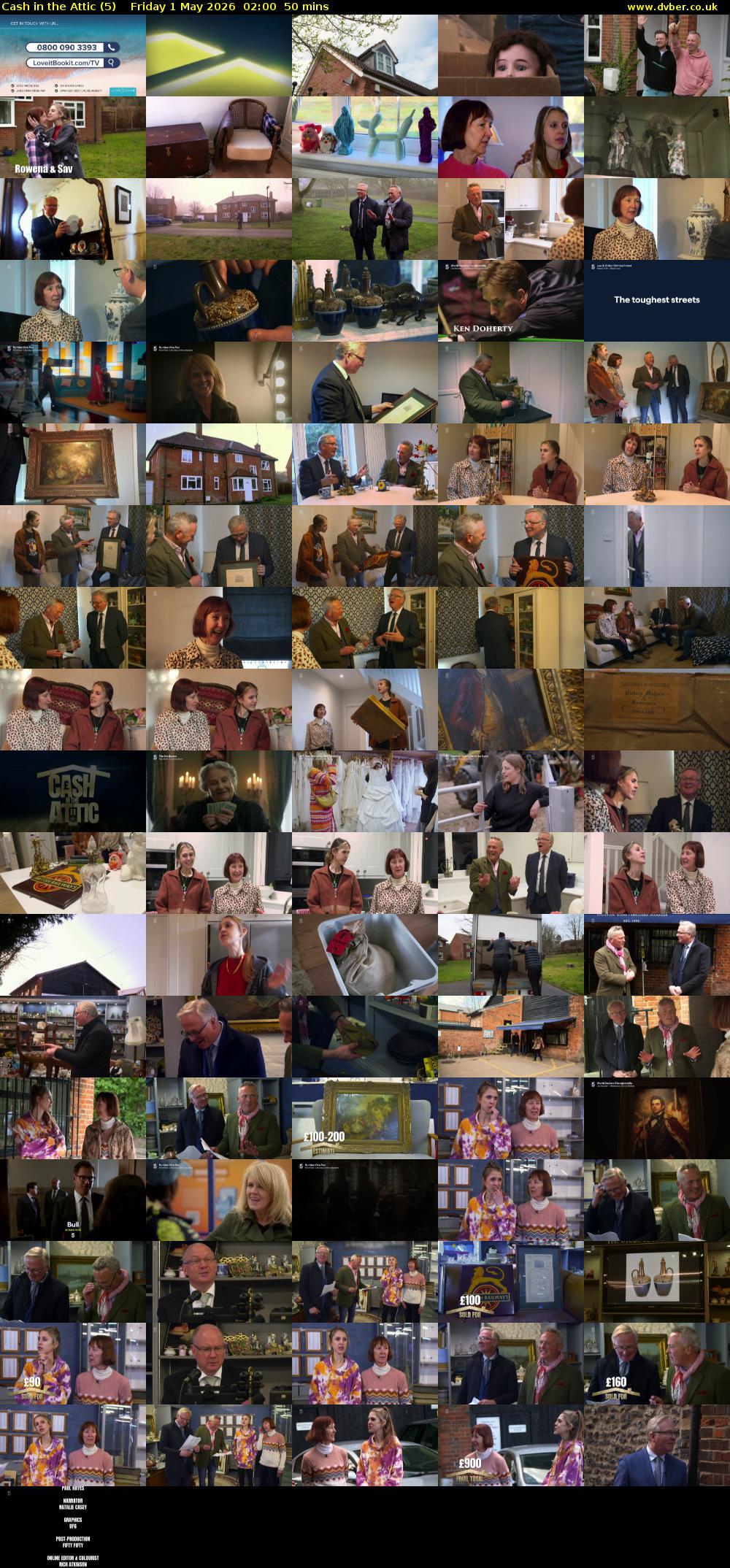 Cash in the Attic (5) Friday 1 May 2026 02:00 - 02:50