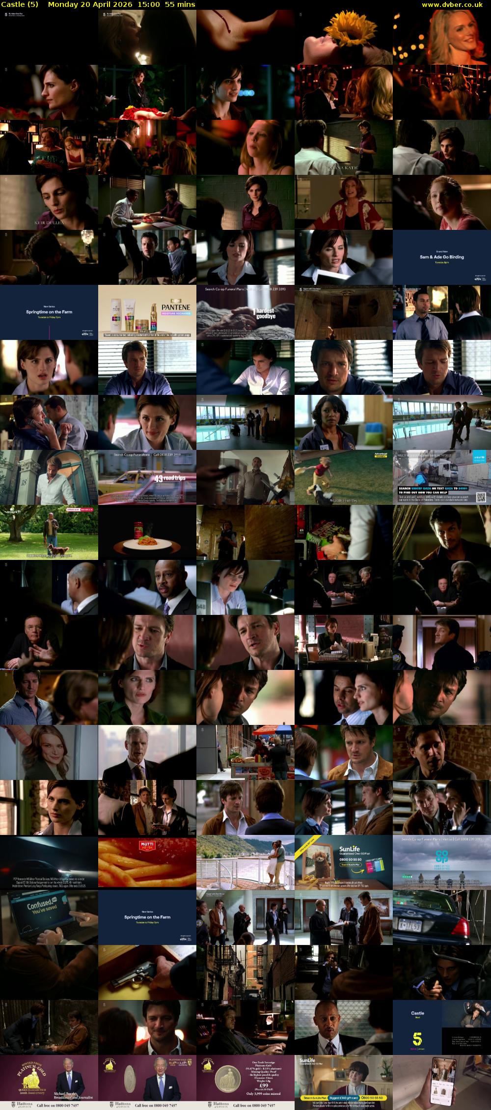 Castle (5) Monday 20 April 2026 15:00 - 15:55