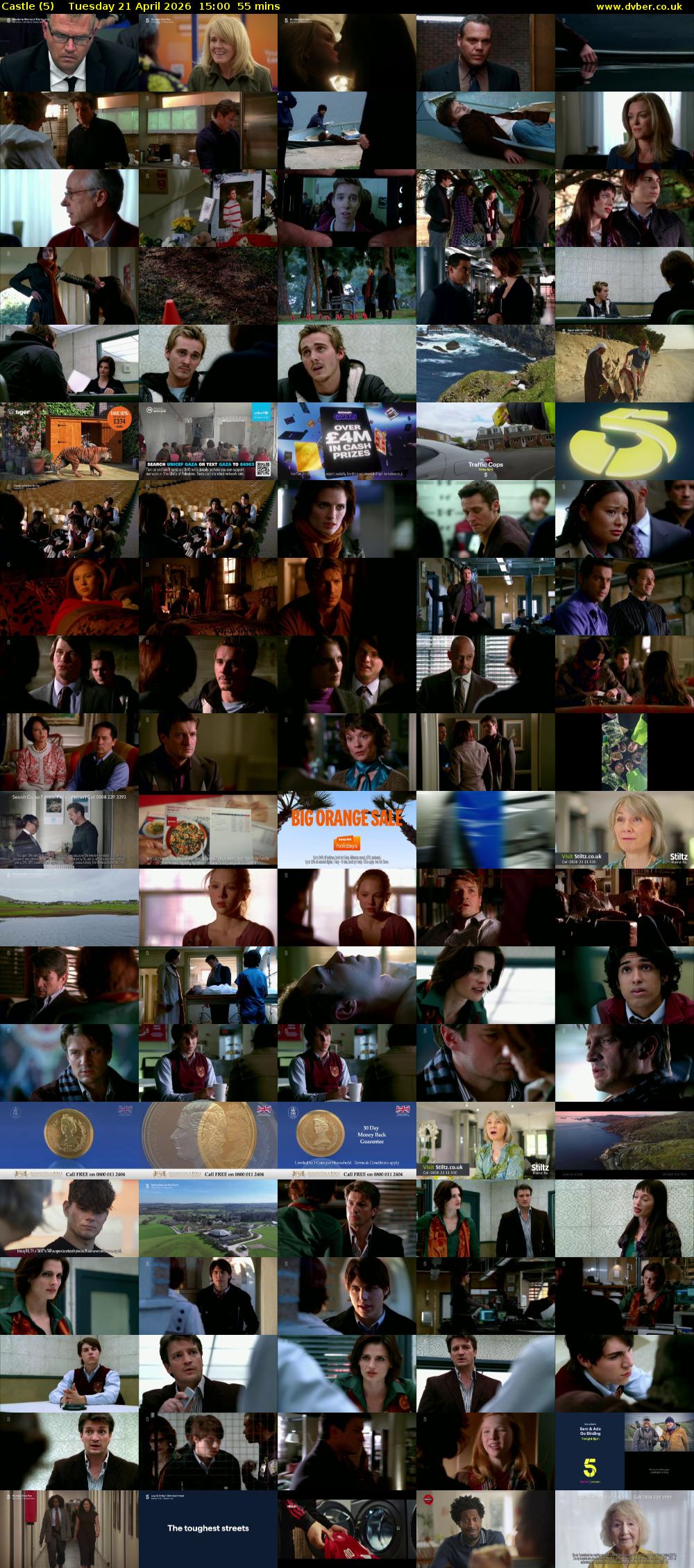 Castle (5) Tuesday 21 April 2026 15:00 - 15:55