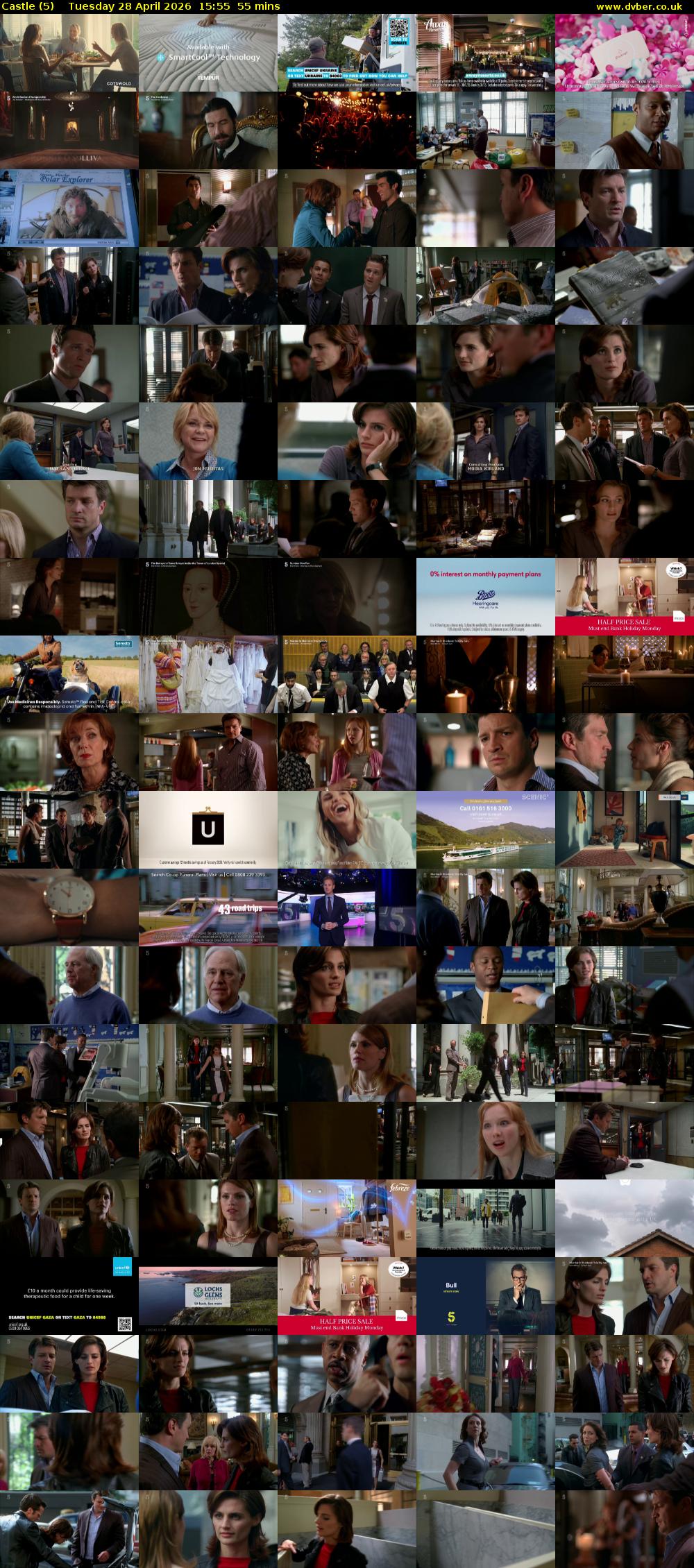 Castle (5) Tuesday 28 April 2026 15:55 - 16:50