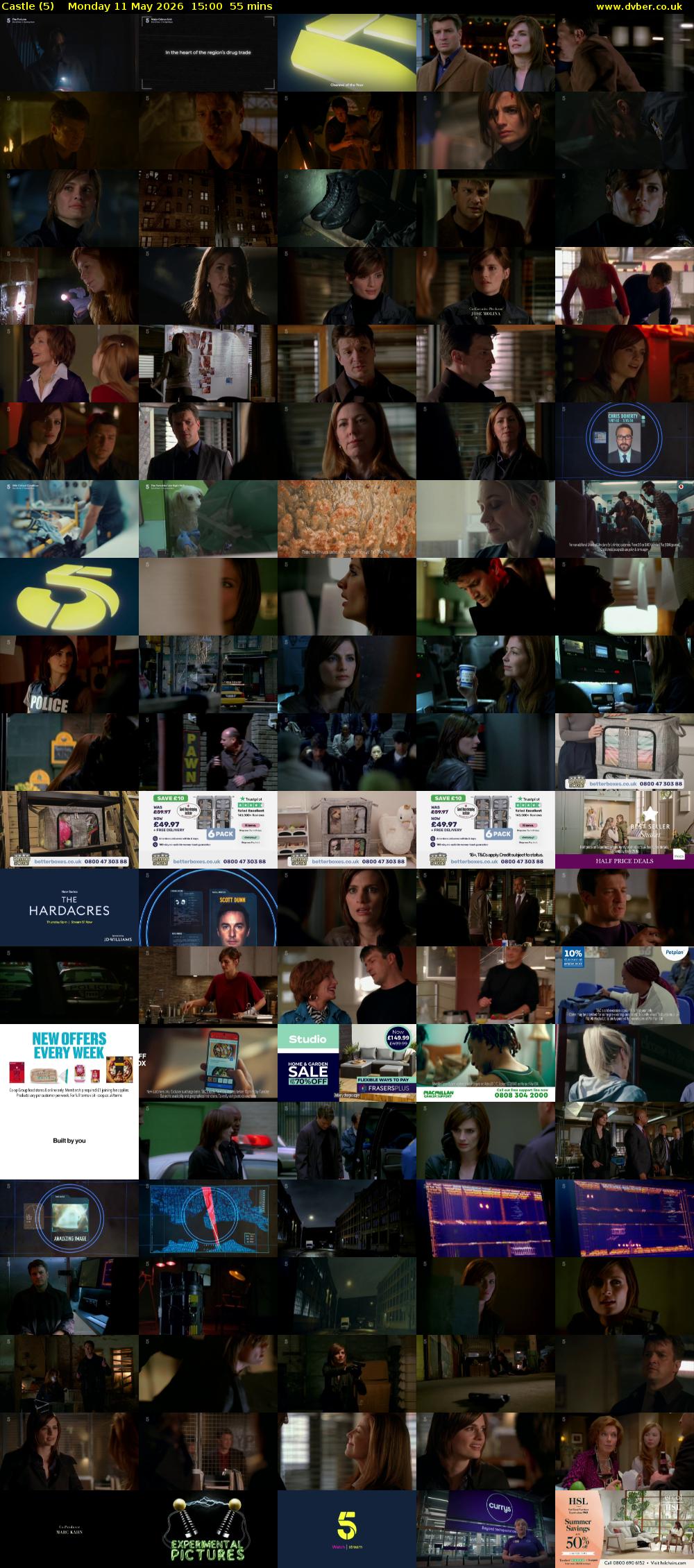 Castle (5) Monday 11 May 2026 15:00 - 15:55