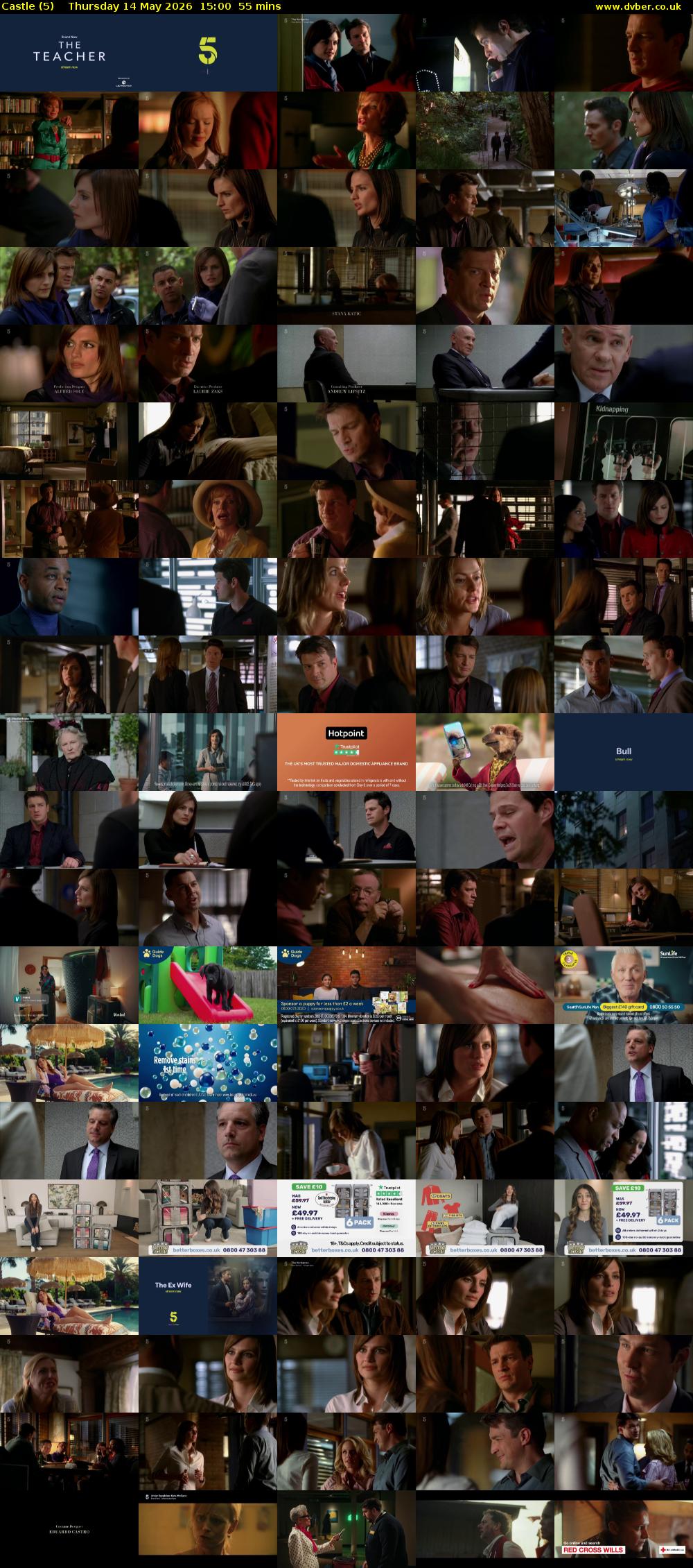 Castle (5) Thursday 14 May 2026 15:00 - 15:55