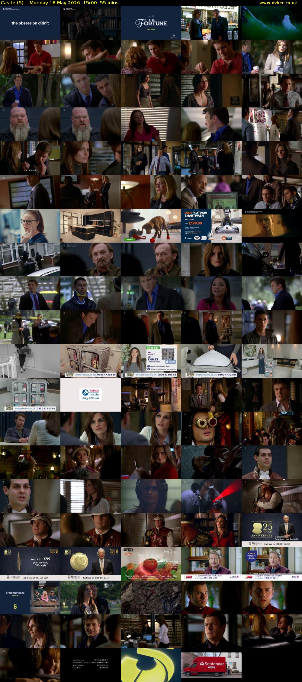 Castle (5) Monday 18 May 2026 15:00 - 15:55