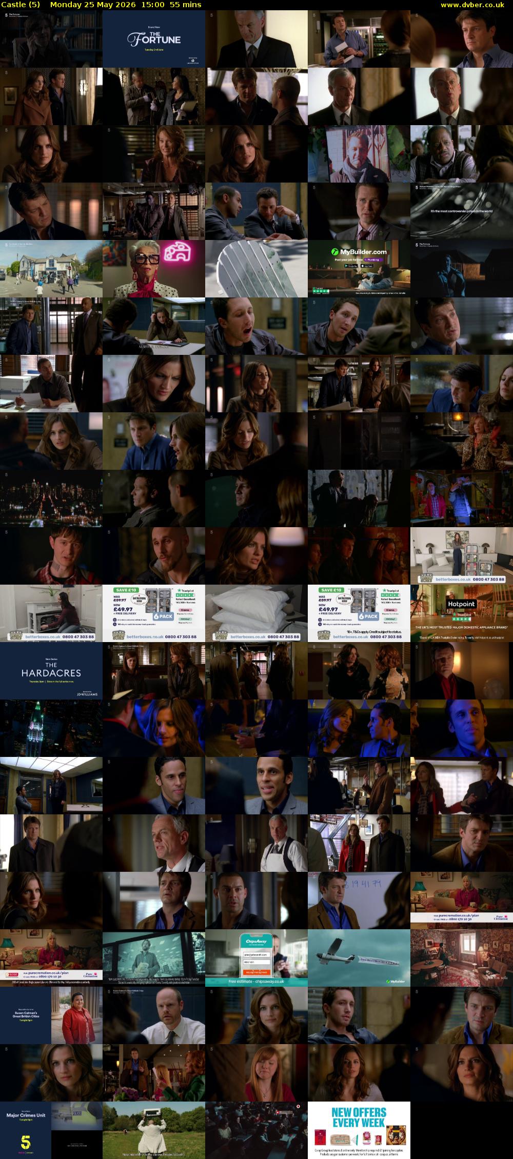 Castle (5) Monday 25 May 2026 15:00 - 15:55
