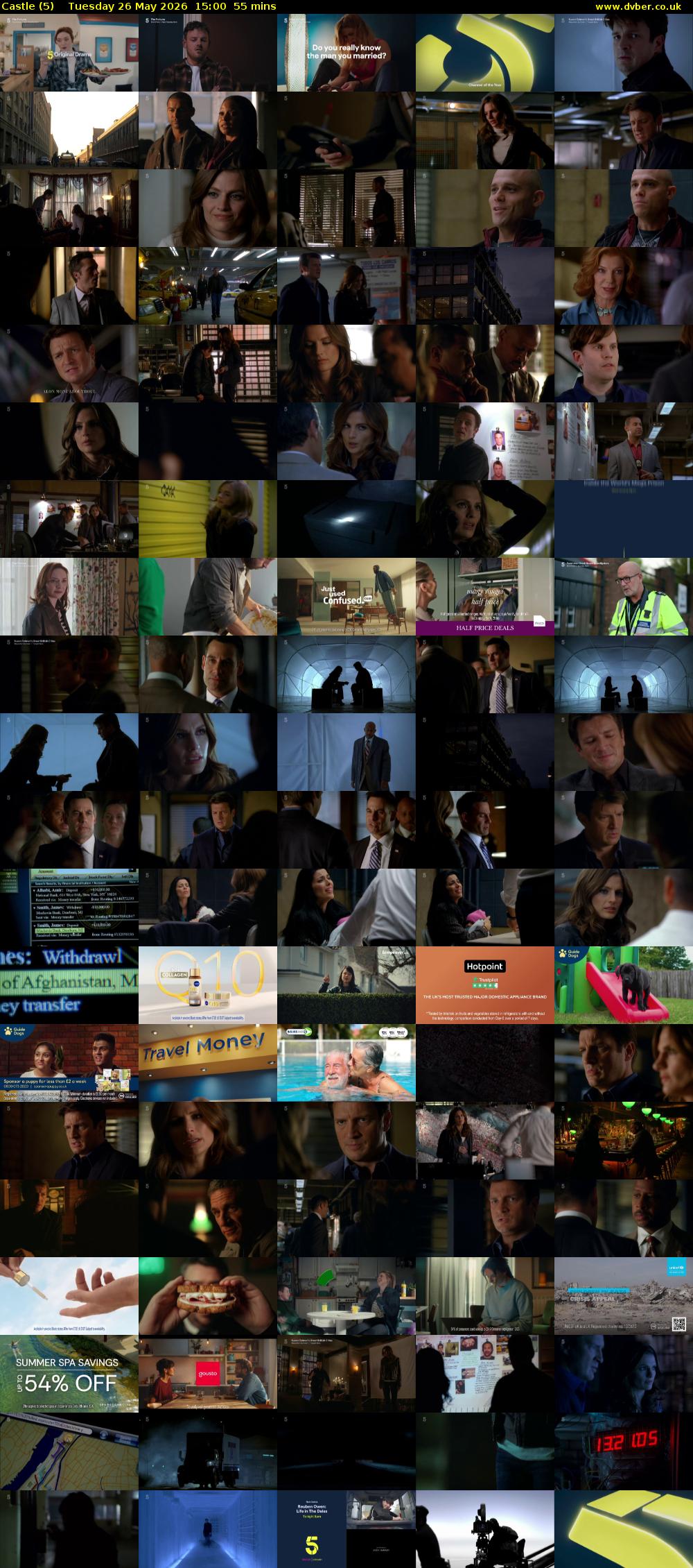 Castle (5) Tuesday 26 May 2026 15:00 - 15:55