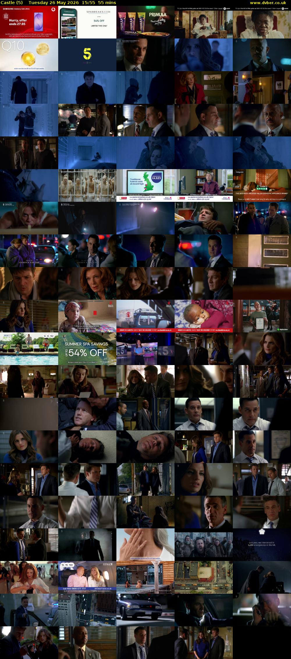 Castle (5) Tuesday 26 May 2026 15:55 - 16:50