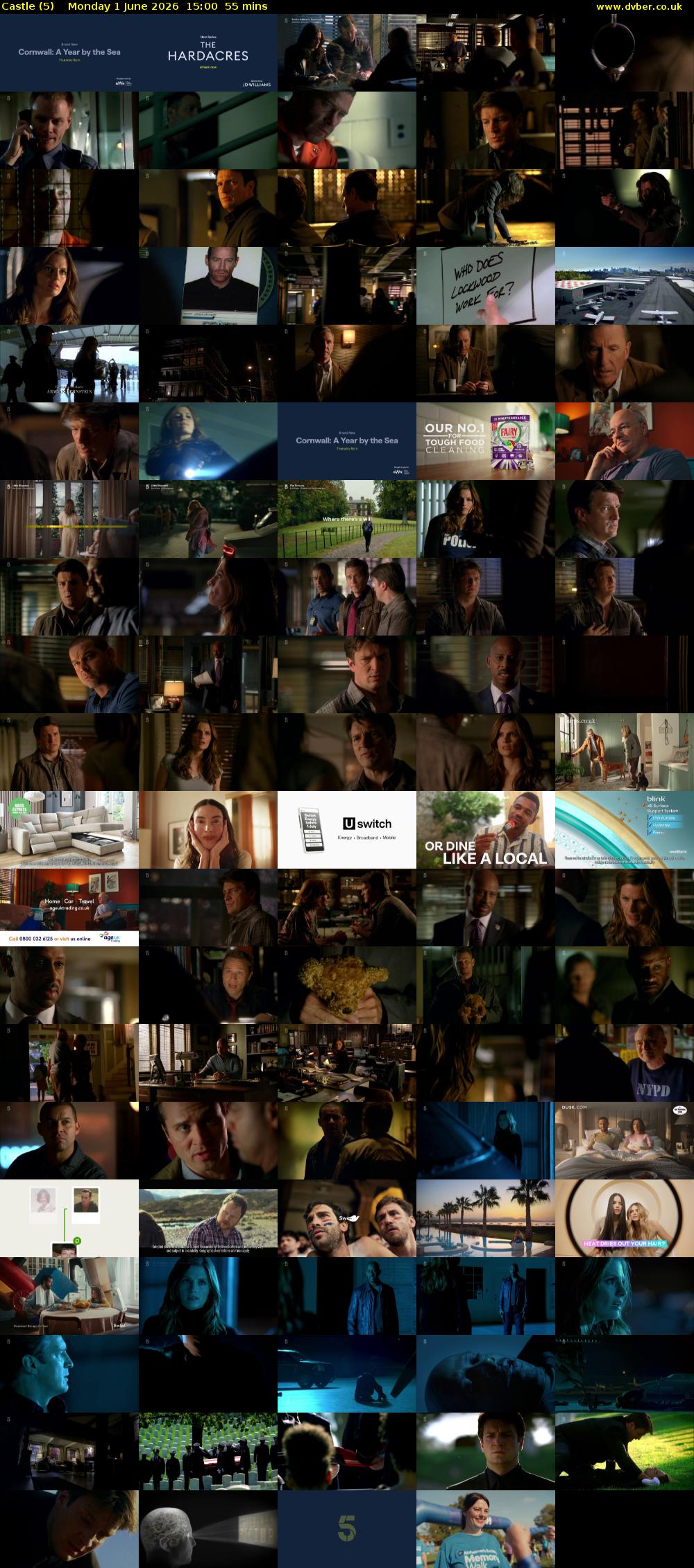 Castle (5) Monday 1 June 2026 15:00 - 15:55