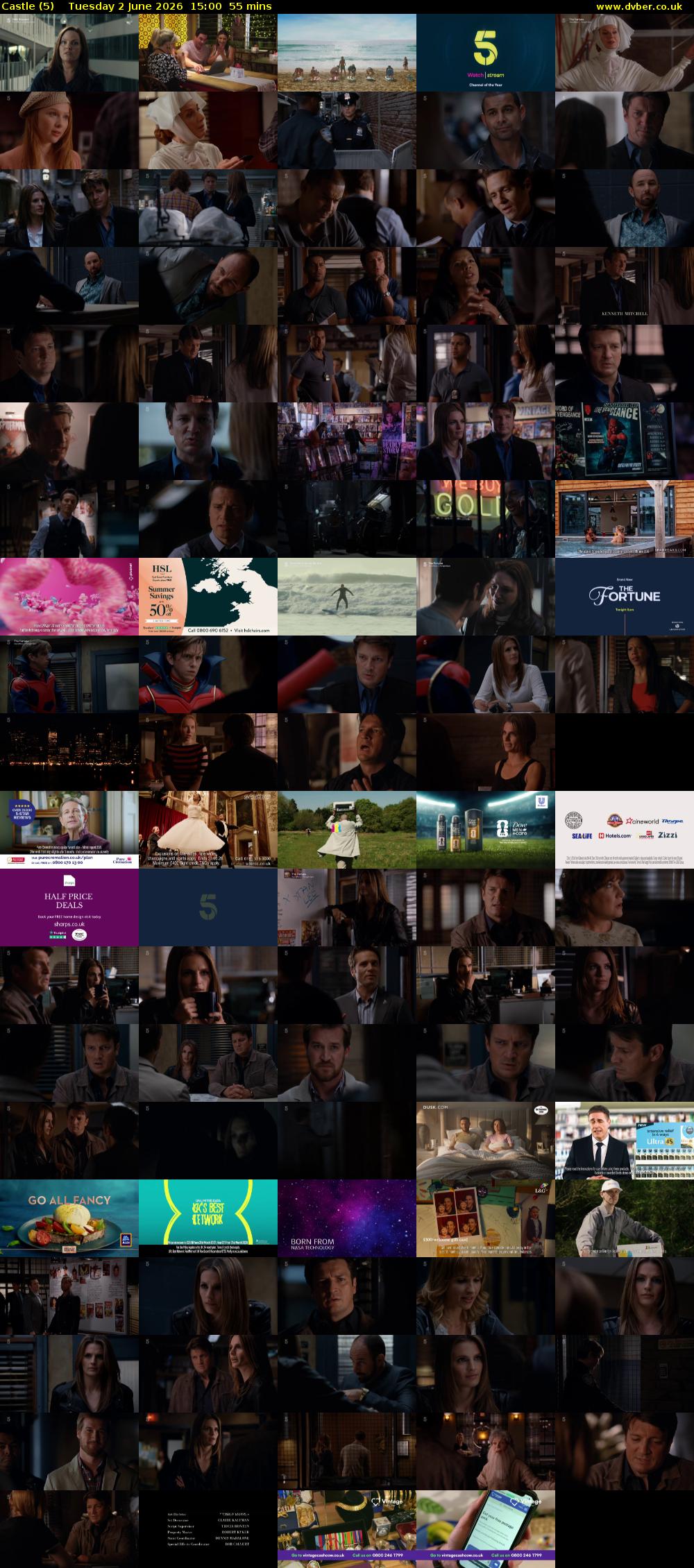 Castle (5) Tuesday 2 June 2026 15:00 - 15:55