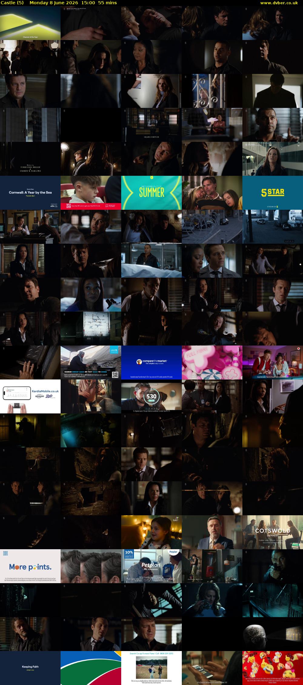 Castle (5) Monday 8 June 2026 15:00 - 15:55