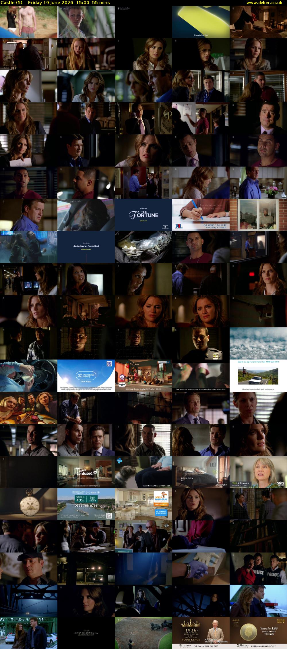 Castle (5) Friday 19 June 2026 15:00 - 15:55