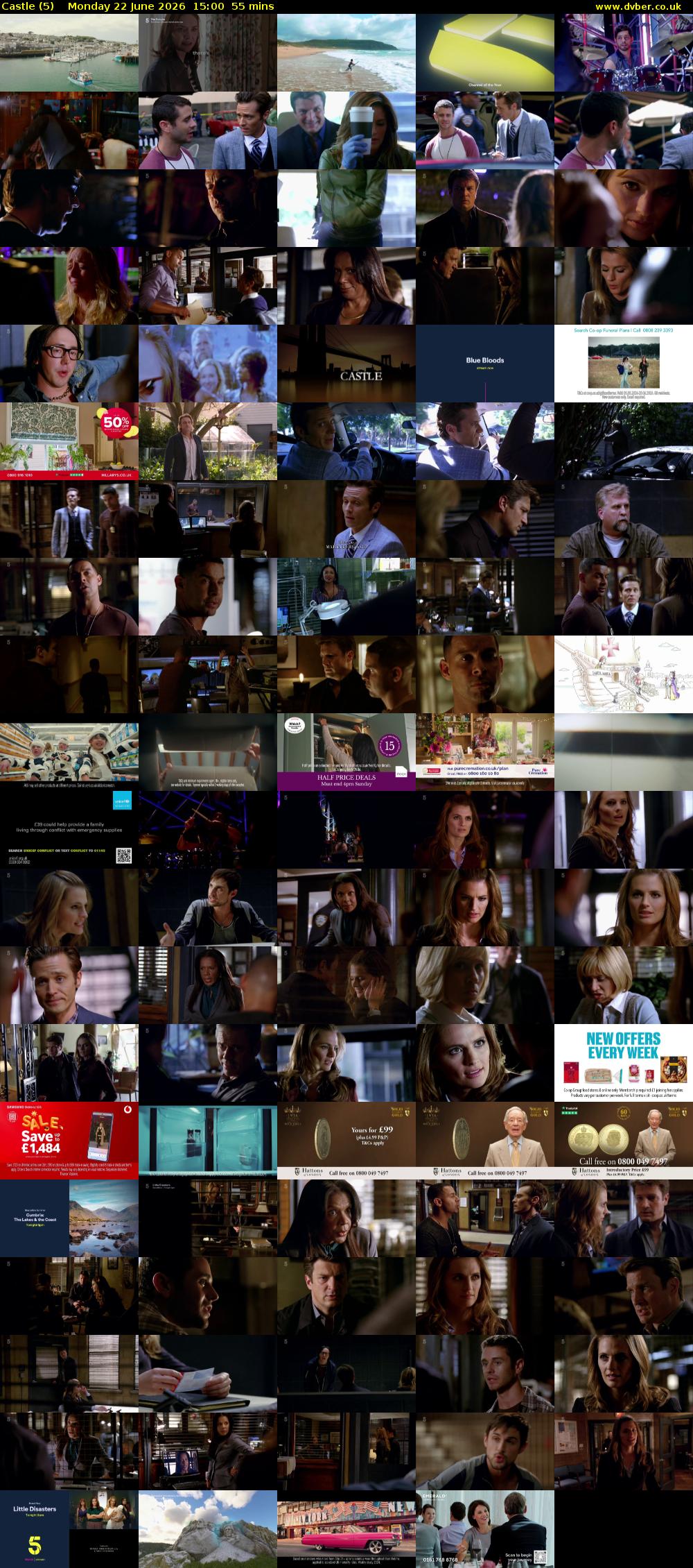 Castle (5) Monday 22 June 2026 15:00 - 15:55