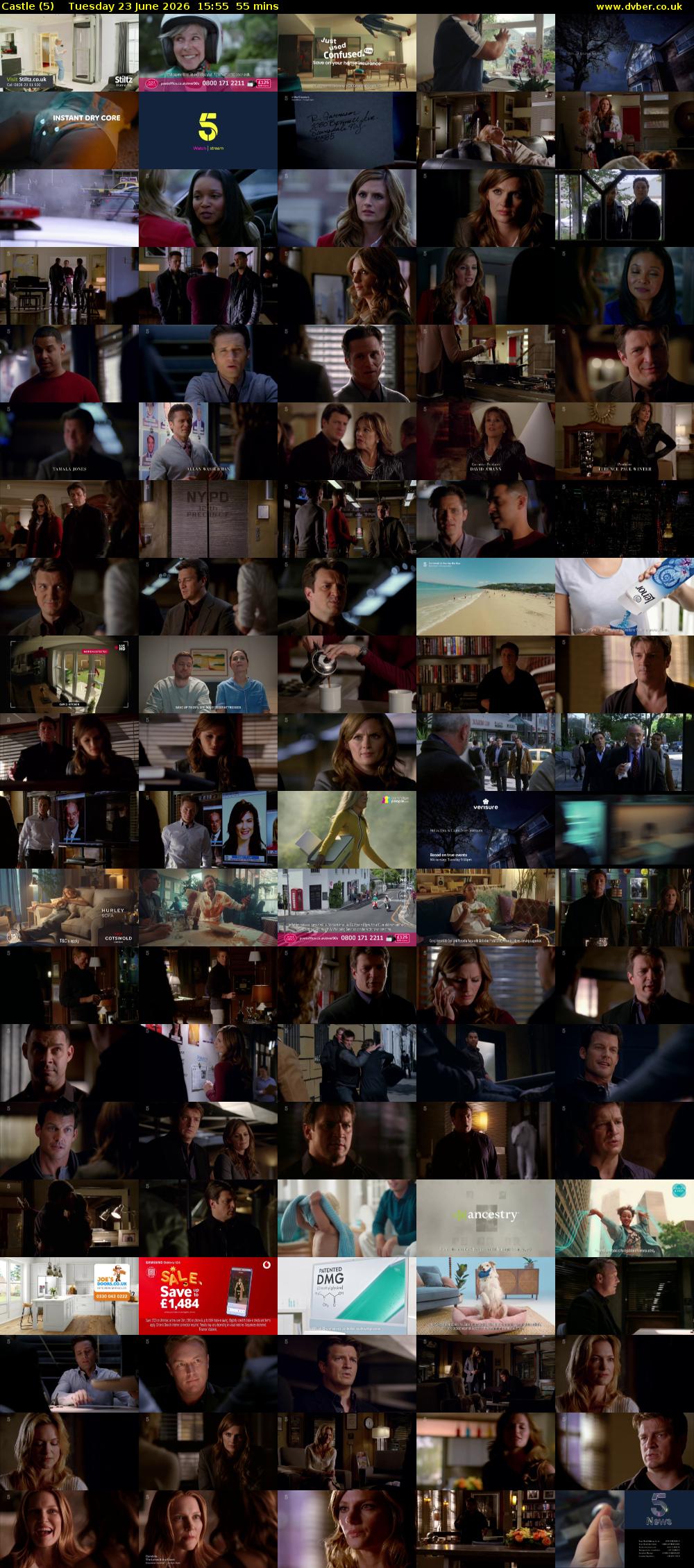 Castle (5) Tuesday 23 June 2026 15:55 - 16:50