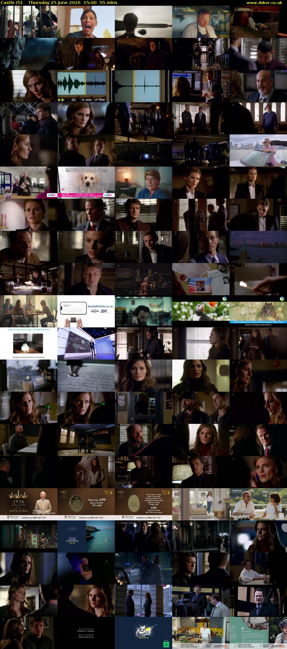 Castle (5) Thursday 25 June 2026 15:00 - 15:55