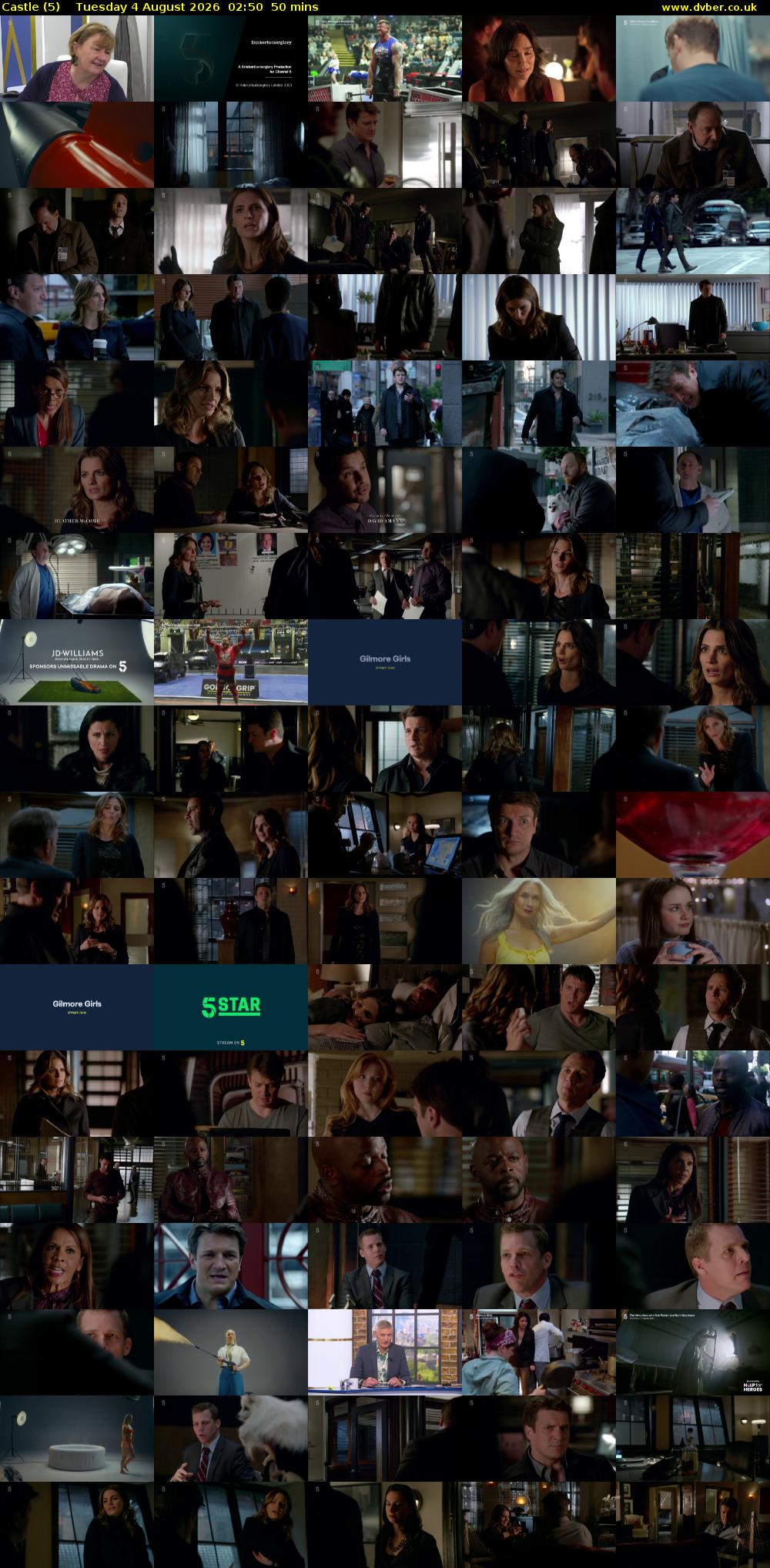 Castle (5) Tuesday 4 August 2026 02:50 - 03:40