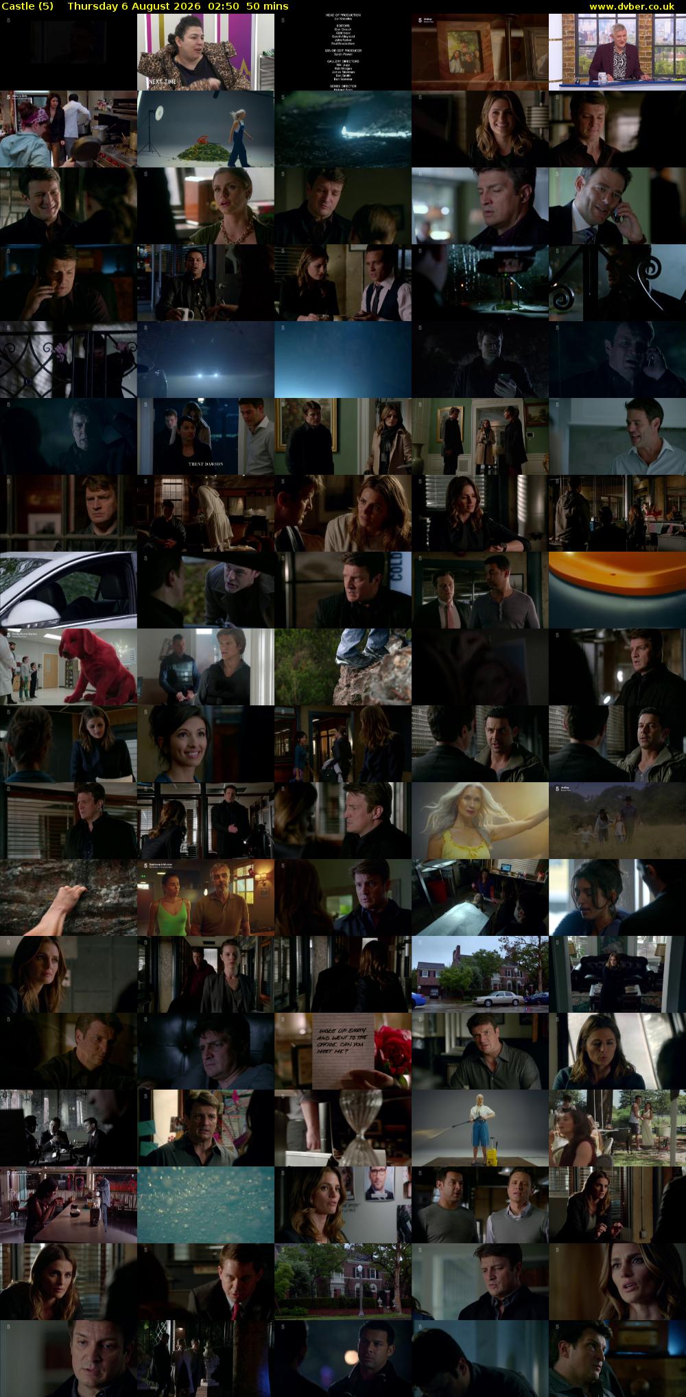 Castle (5) Thursday 6 August 2026 02:50 - 03:40