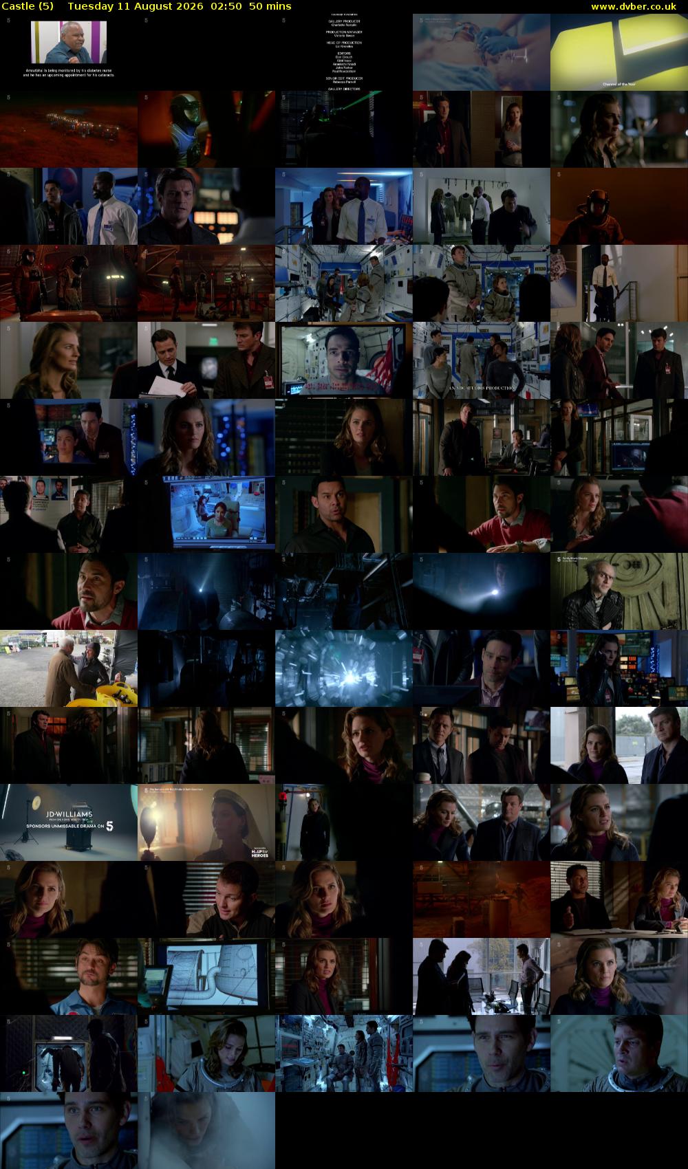Castle (5) Tuesday 11 August 2026 02:50 - 03:40