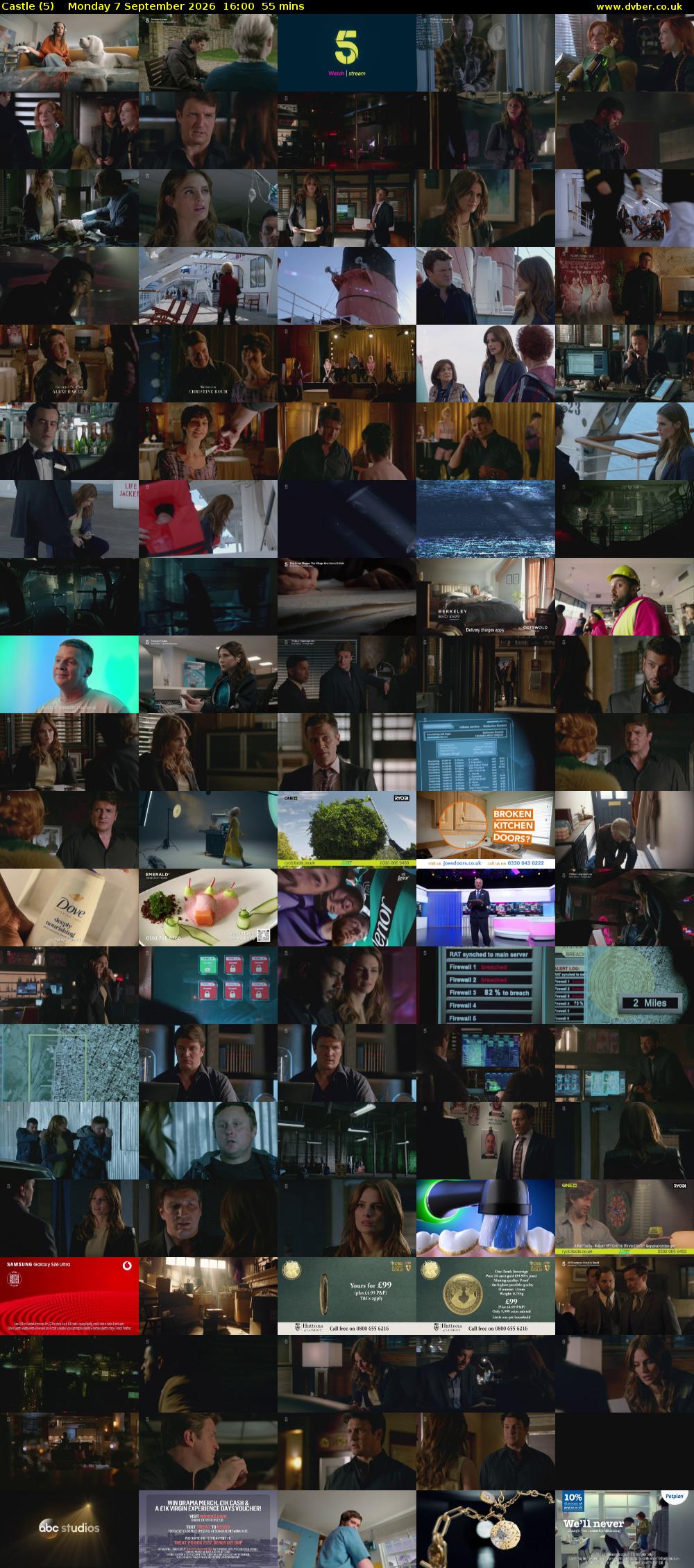 Castle (5) Monday 7 September 2026 16:00 - 16:55
