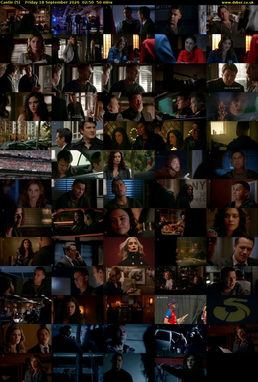 Castle (5) Friday 18 September 2026 02:50 - 03:40