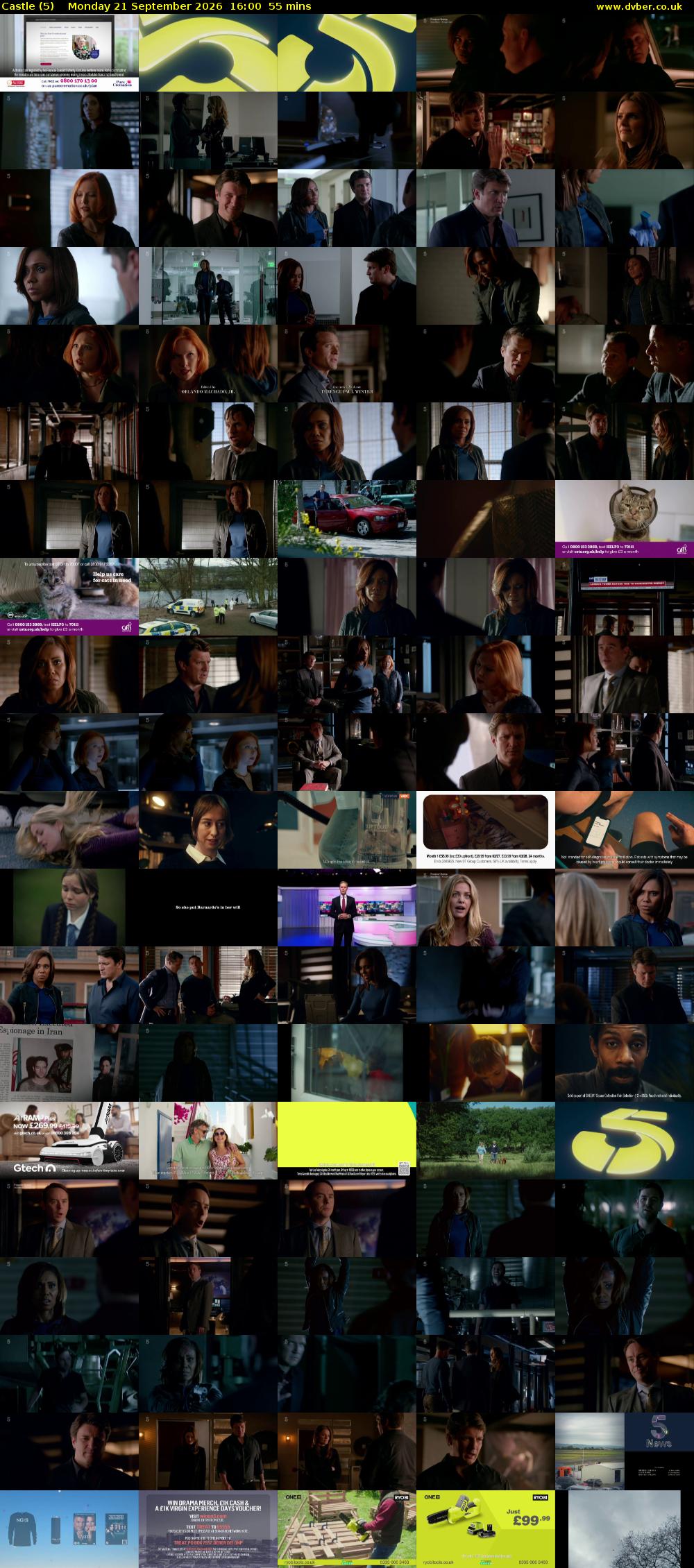 Castle (5) Monday 21 September 2026 16:00 - 16:55