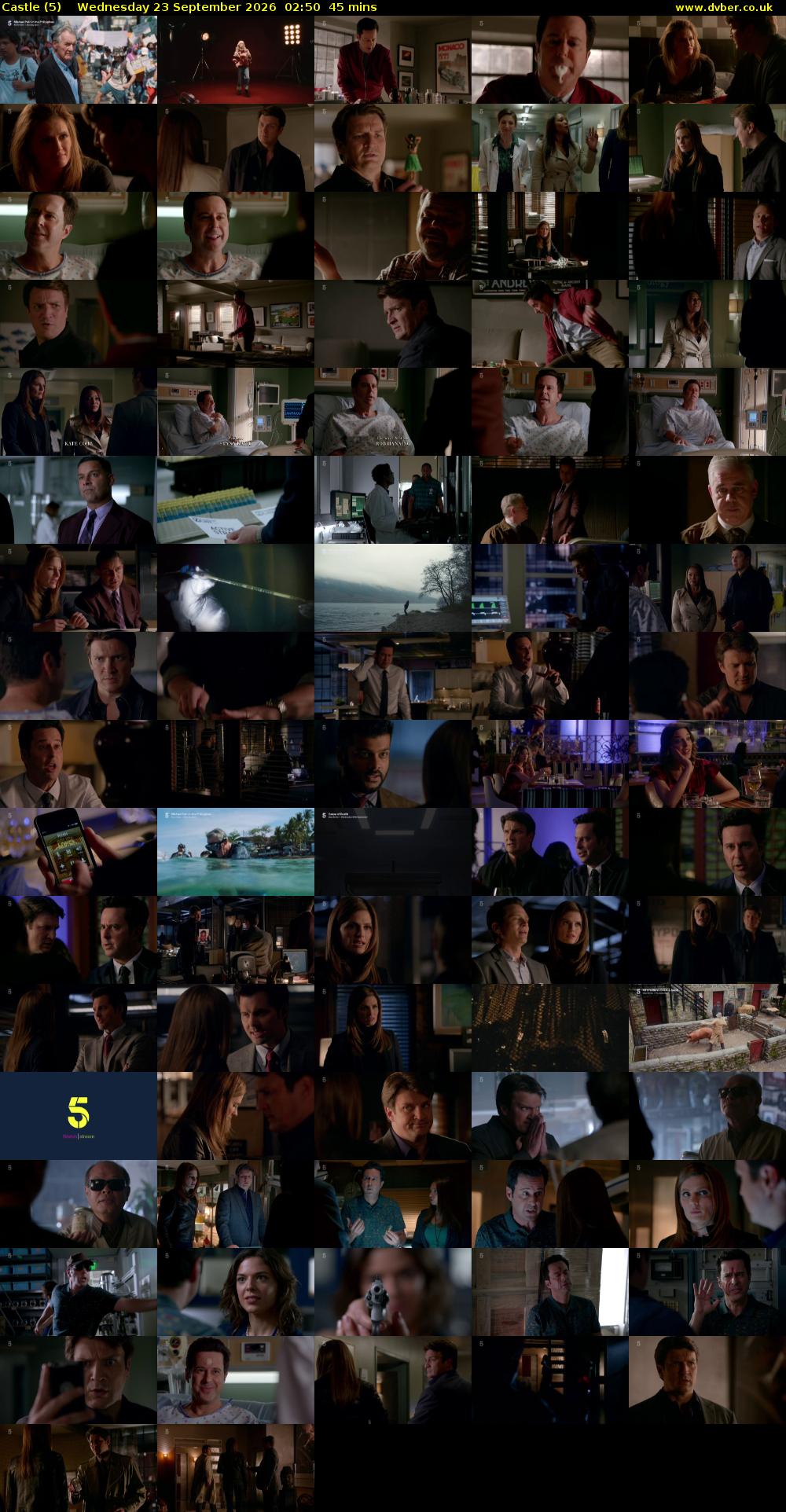 Castle (5) Wednesday 23 September 2026 02:50 - 03:35