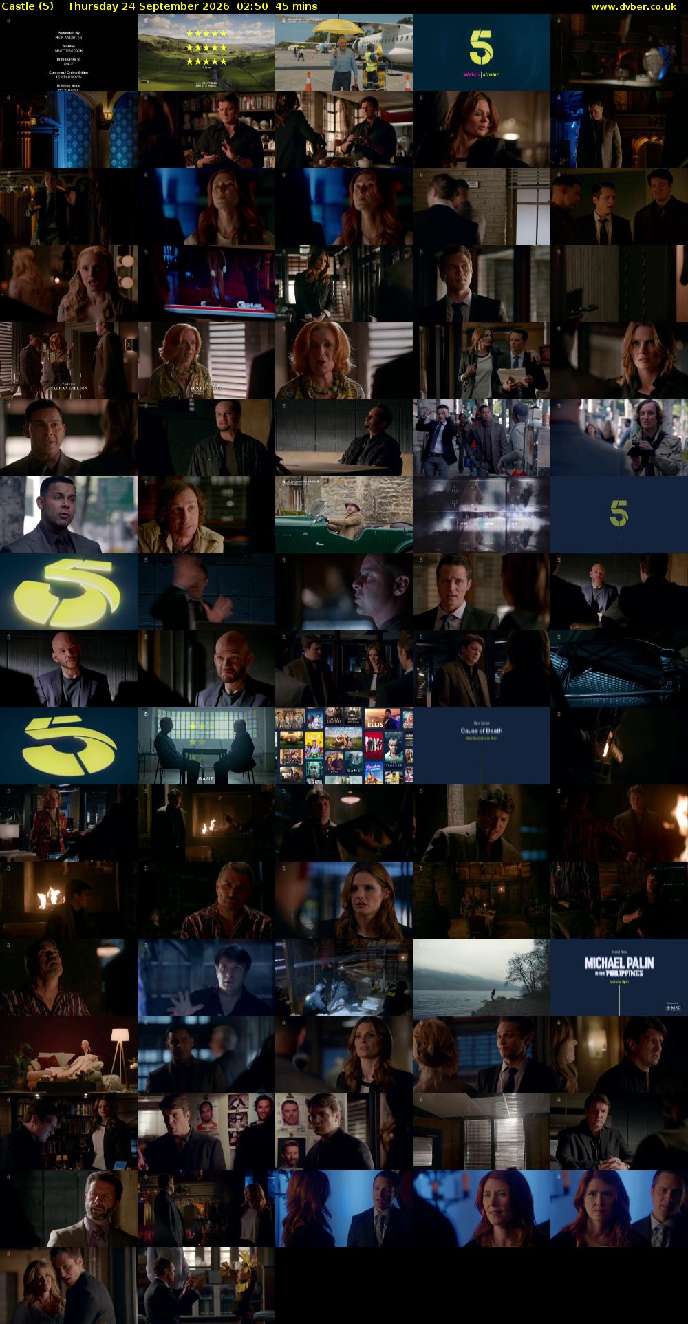 Castle (5) Thursday 24 September 2026 02:50 - 03:35