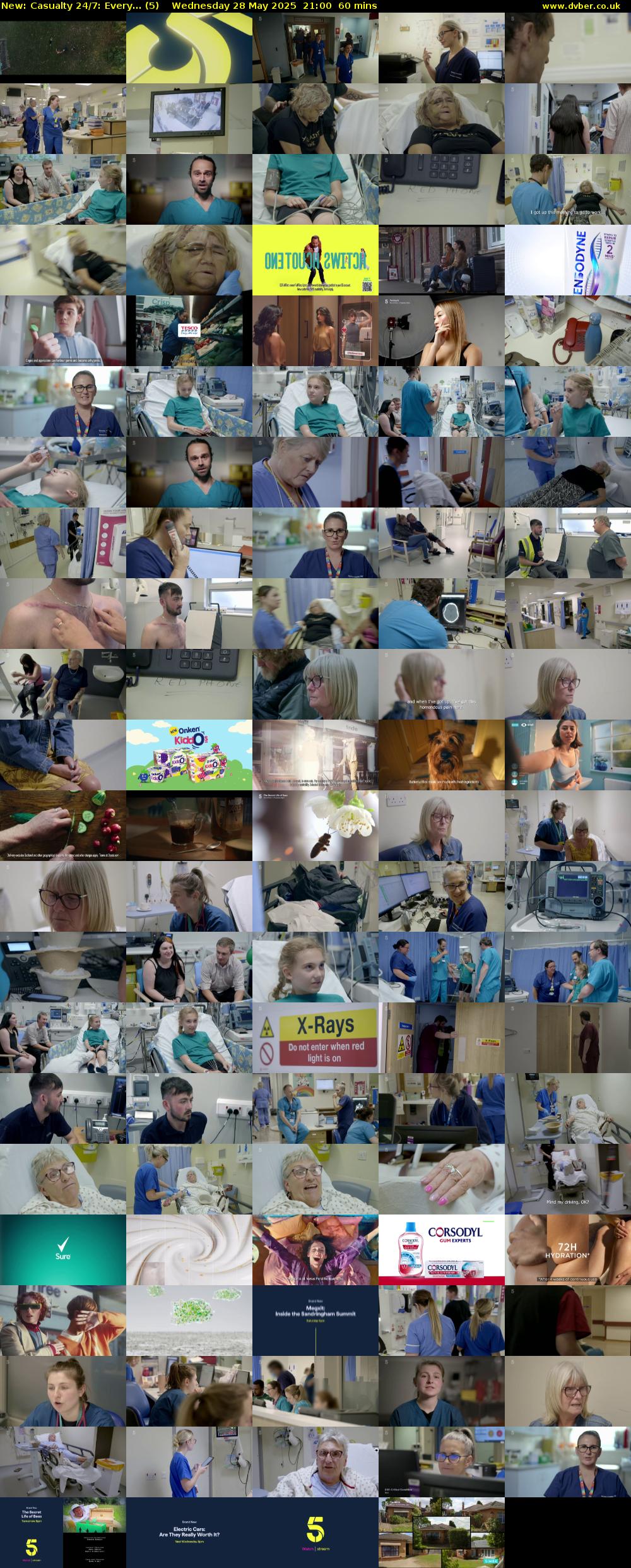 Casualty 24/7: Every... (5) Wednesday 28 May 2025 21:00 - 22:00