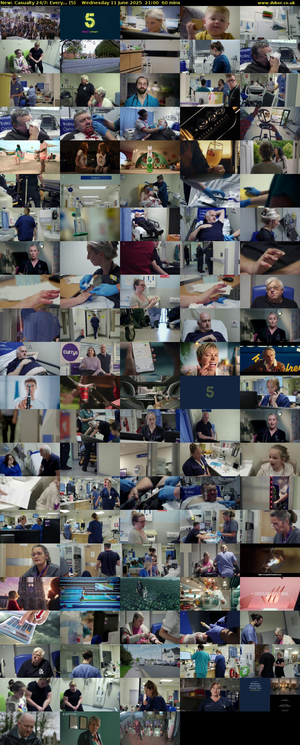 Casualty 24/7: Every... (5) Wednesday 11 June 2025 21:00 - 22:00