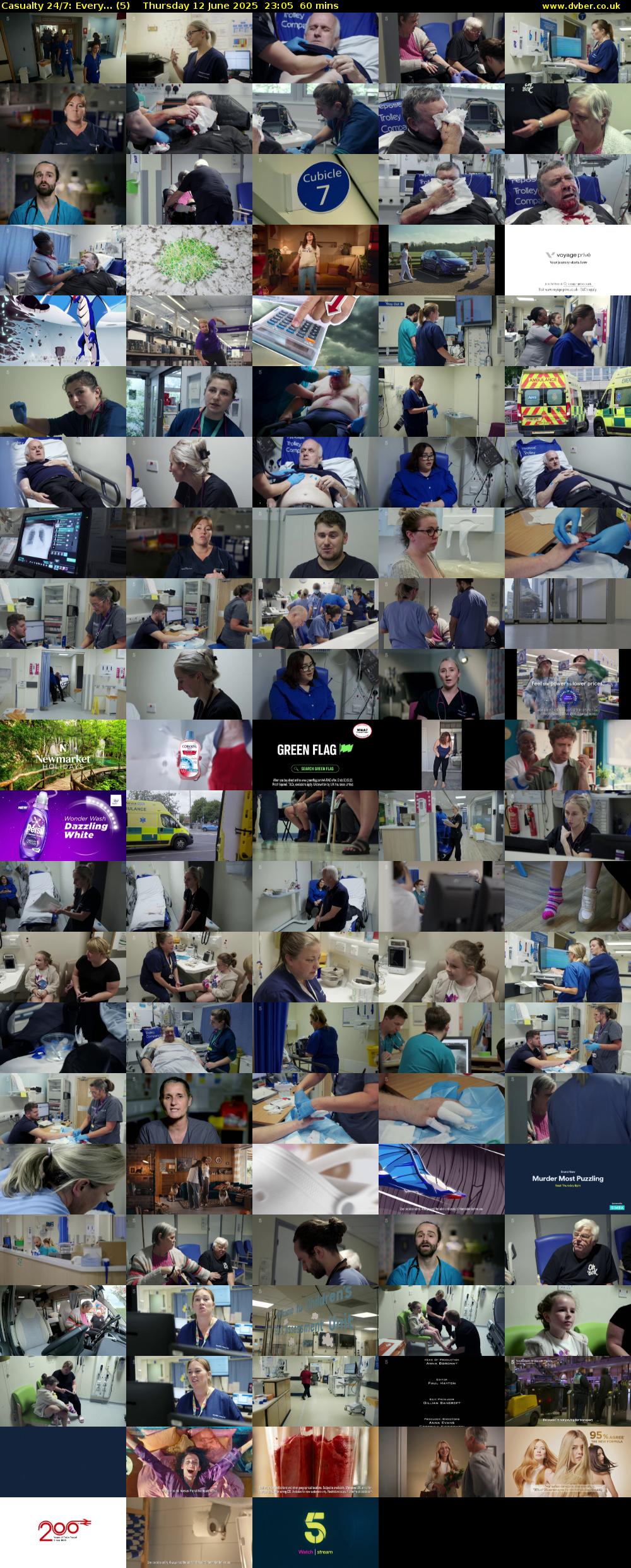 Casualty 24/7: Every... (5) Thursday 12 June 2025 23:05 - 00:05