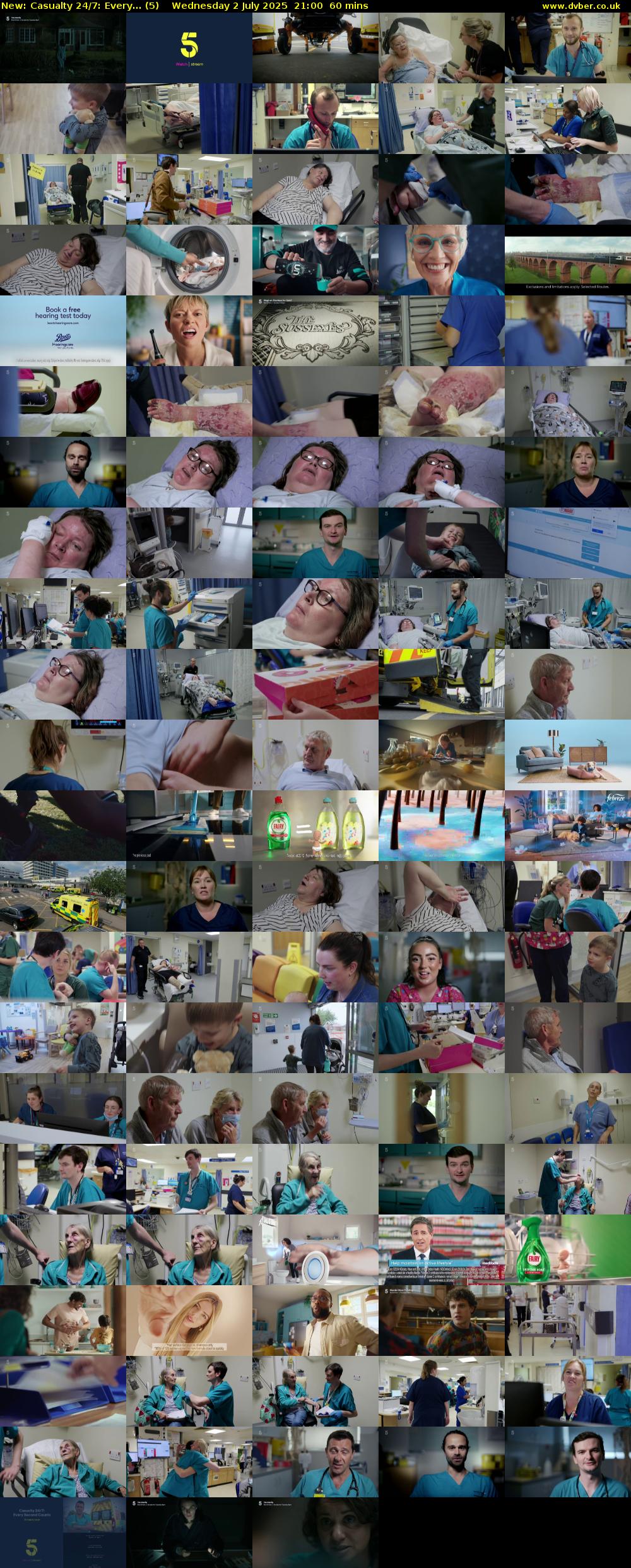 Casualty 24/7: Every... (5) Wednesday 2 July 2025 21:00 - 22:00