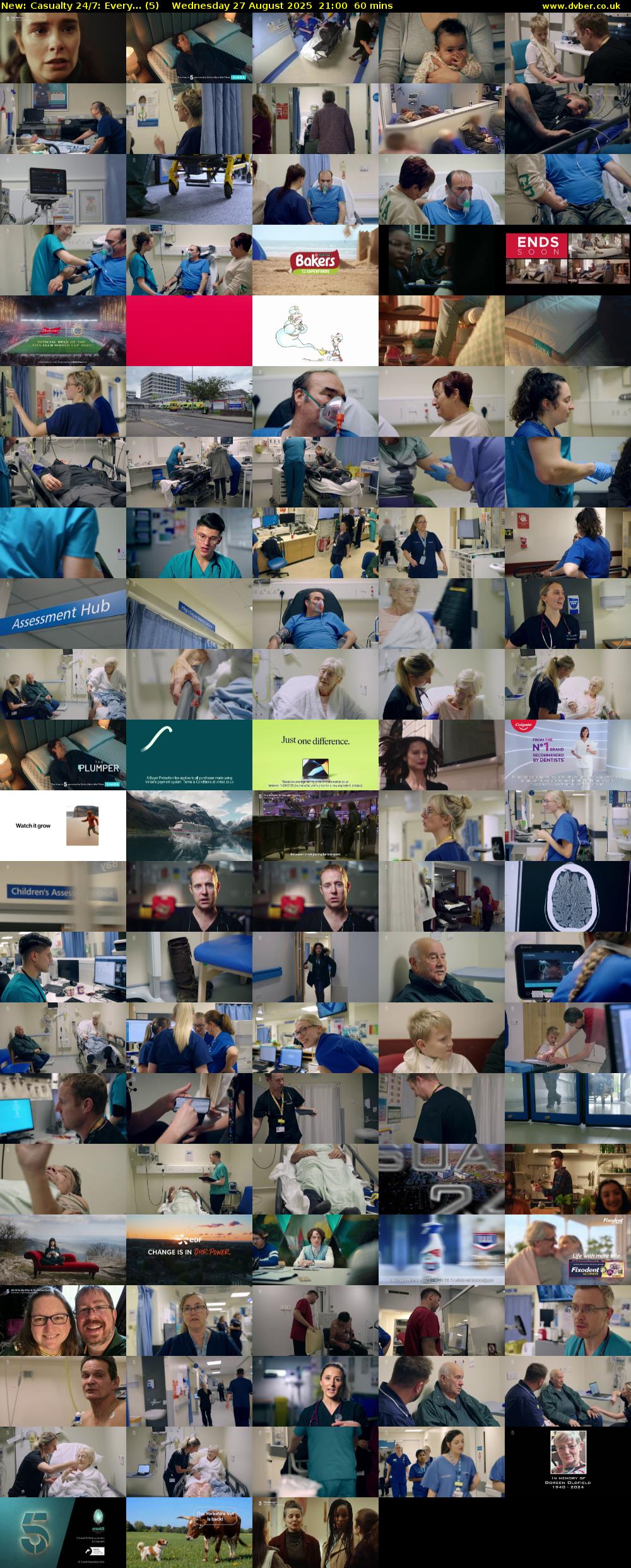 Casualty 24/7: Every... (5) Wednesday 27 August 2025 21:00 - 22:00