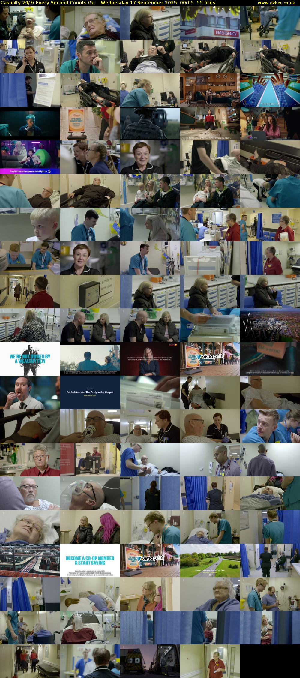 Casualty 24/7: Every Second Counts (5) Wednesday 17 September 2025 00:05 - 01:00