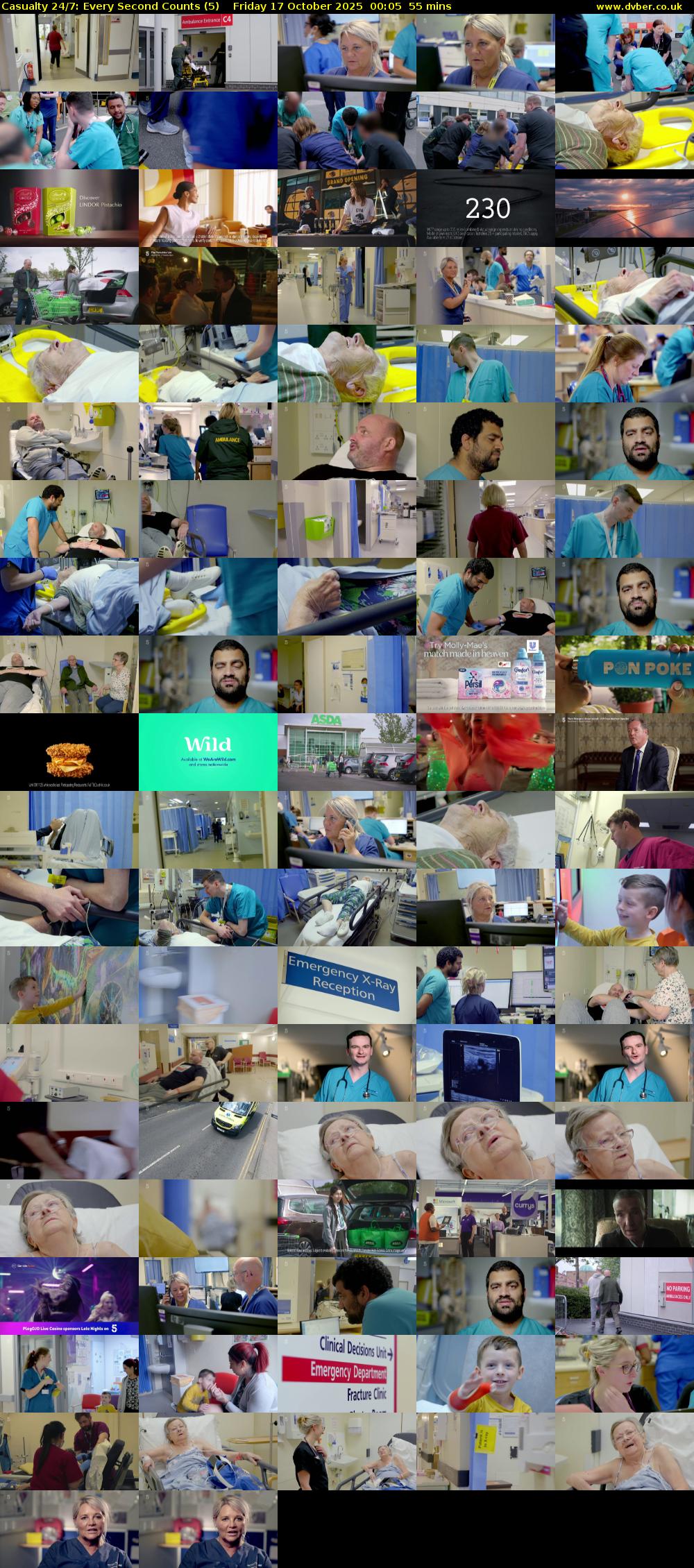 Casualty 24/7: Every Second Counts (5) Friday 17 October 2025 00:05 - 01:00